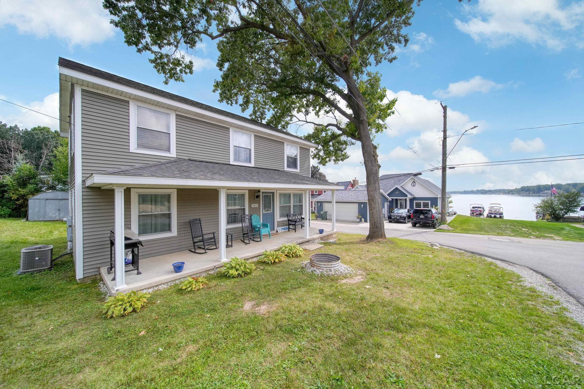 5879 Tower Avenue, Manitou Beach, MI 49253 — front exterior