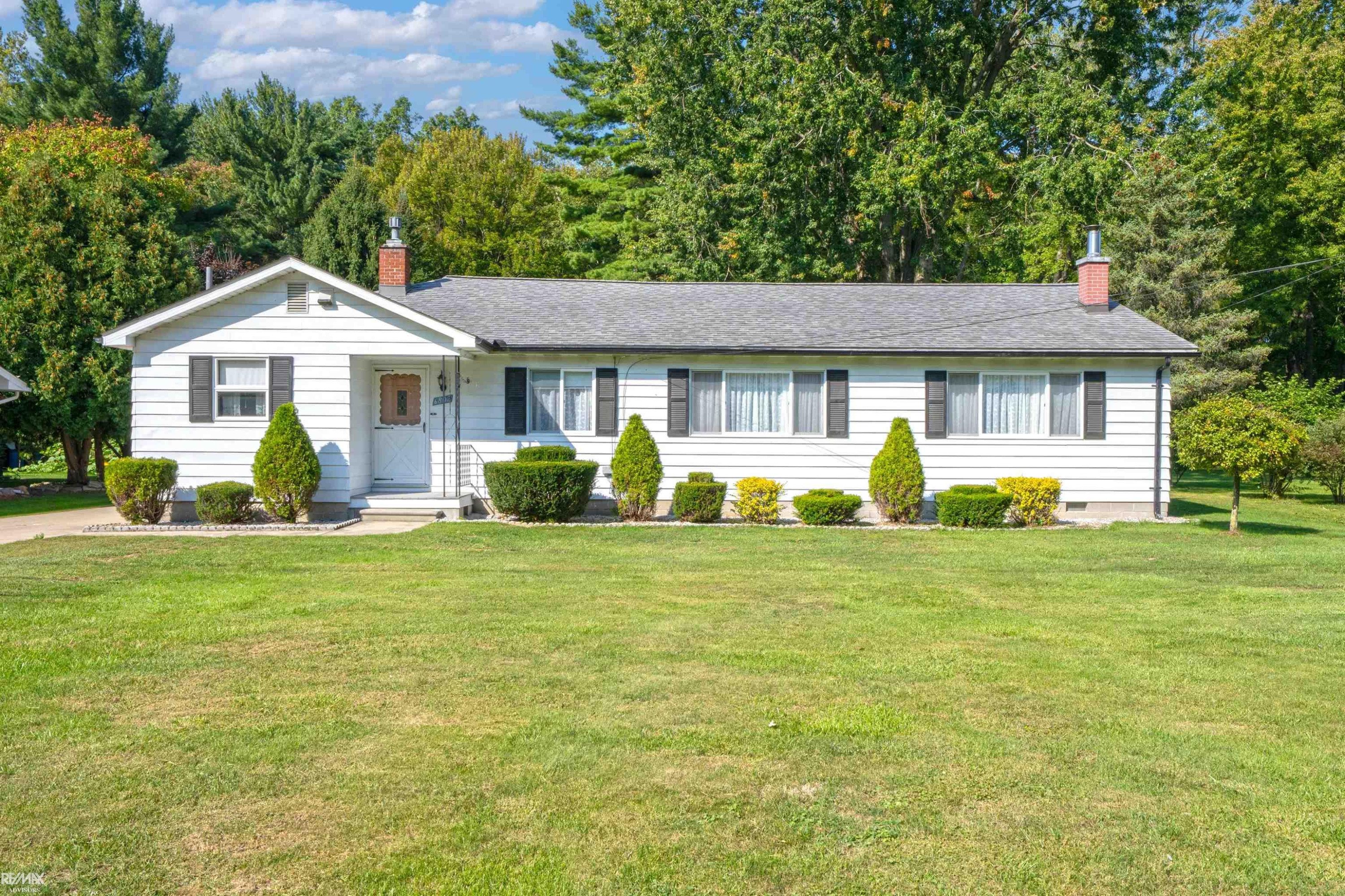 6802 Church Road, MI — front exterior