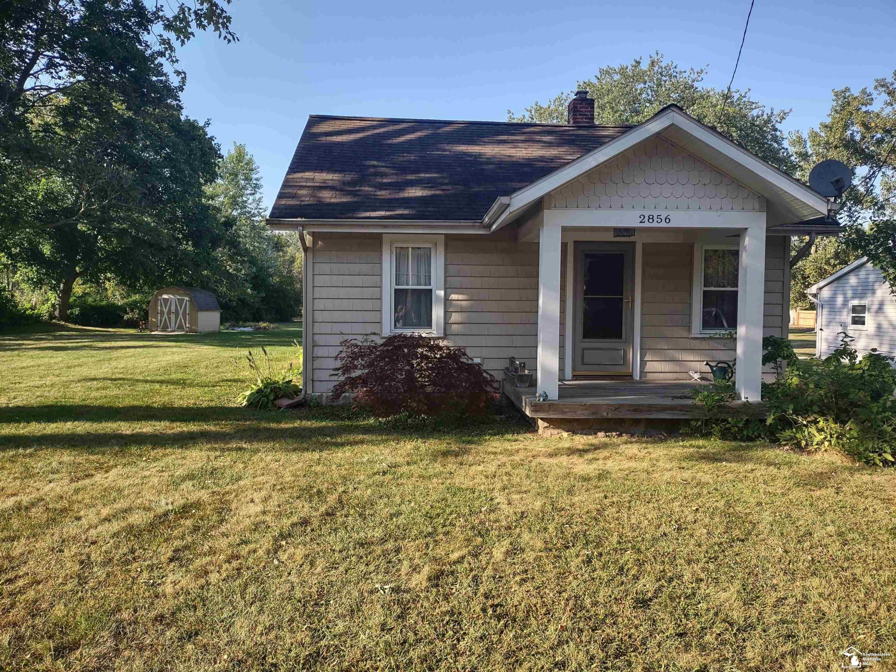2856 SECOND Street, La Salle, MI 48144 — front exterior