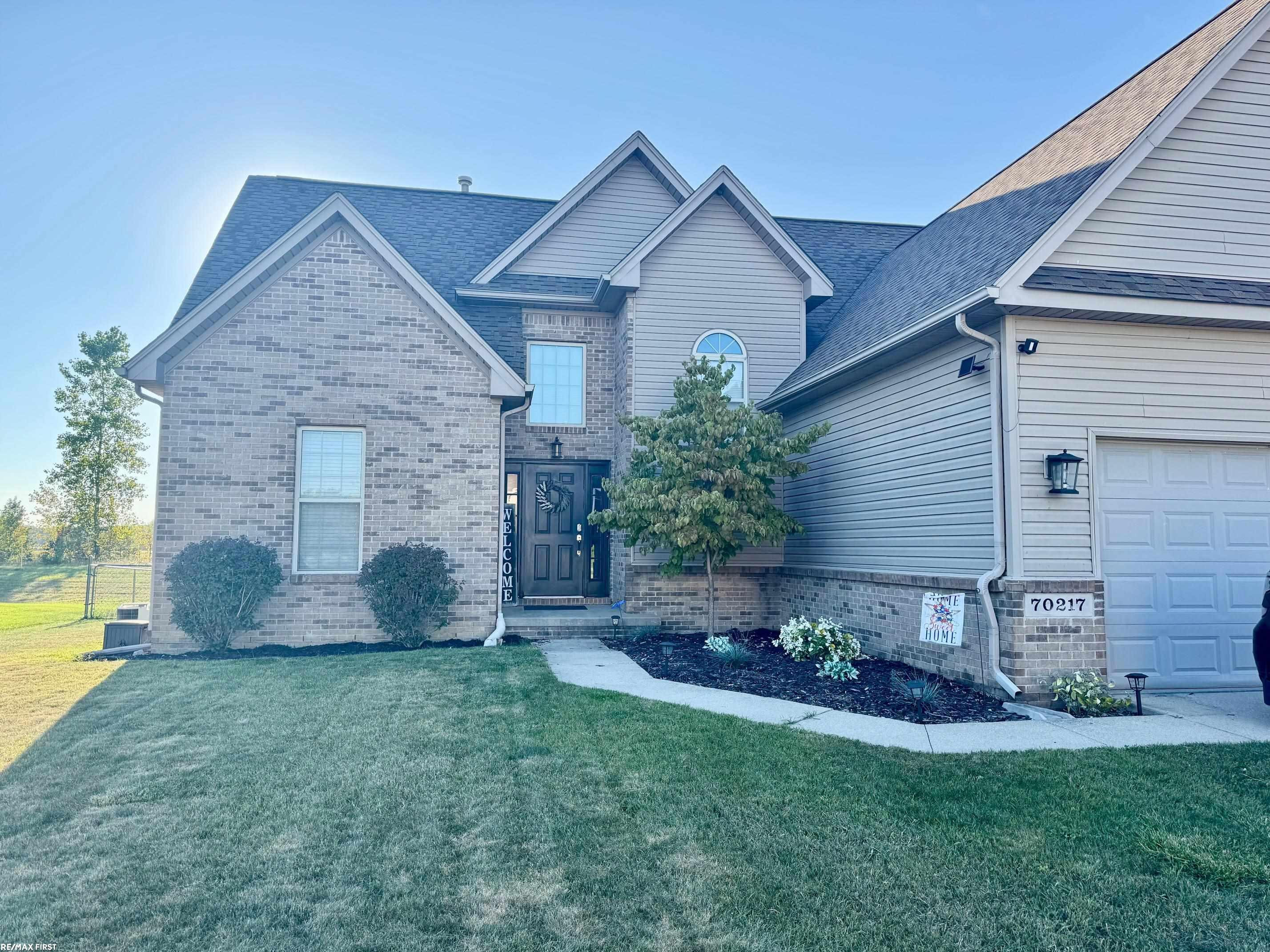 70217 Natures Way Street, Richmond, MI 48062 — front exterior