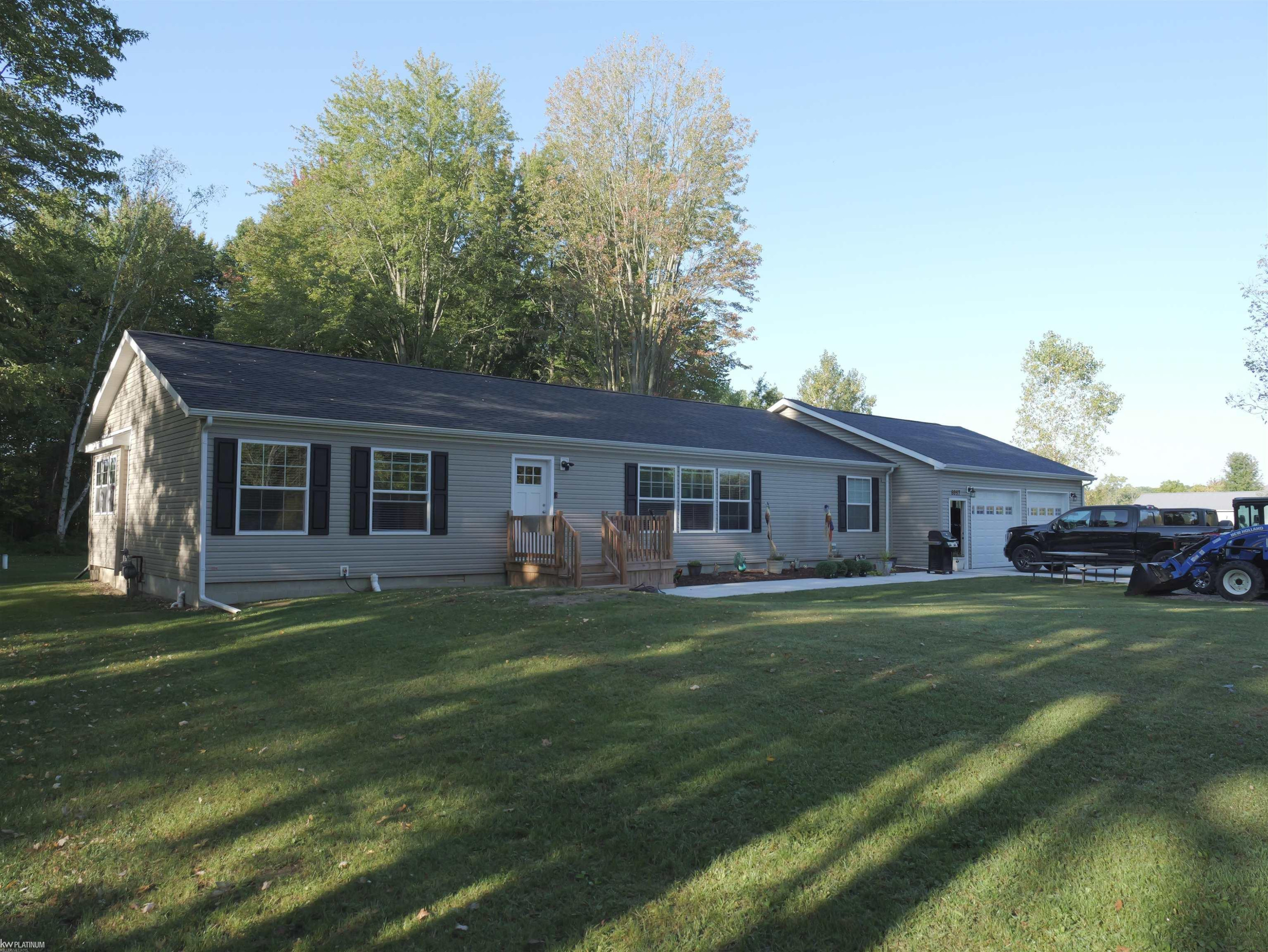 8097 Adair Road, MI 48064 — front exterior