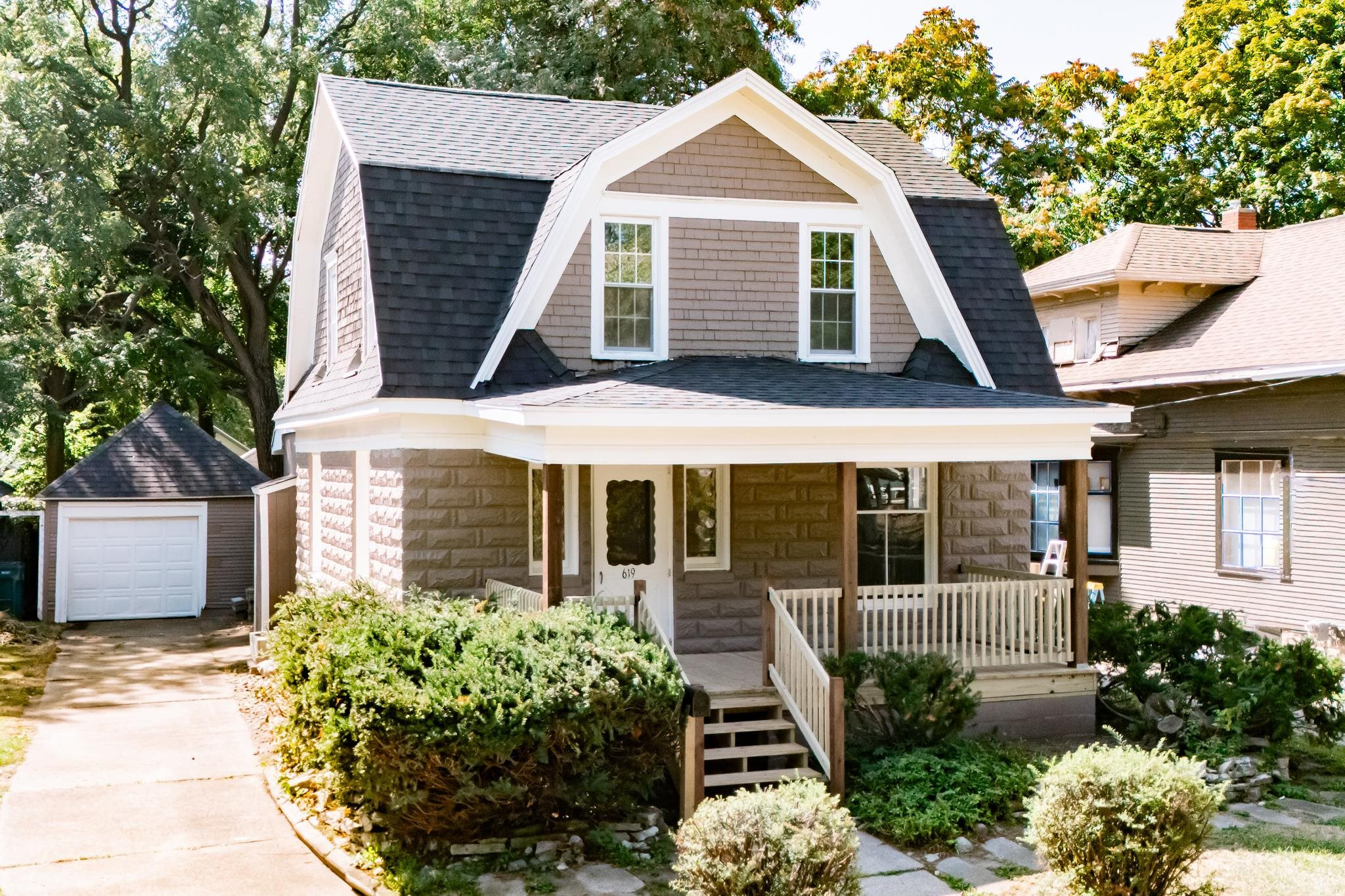619 W Barnes Avenue, Lansing, MI 48910 — front exterior
