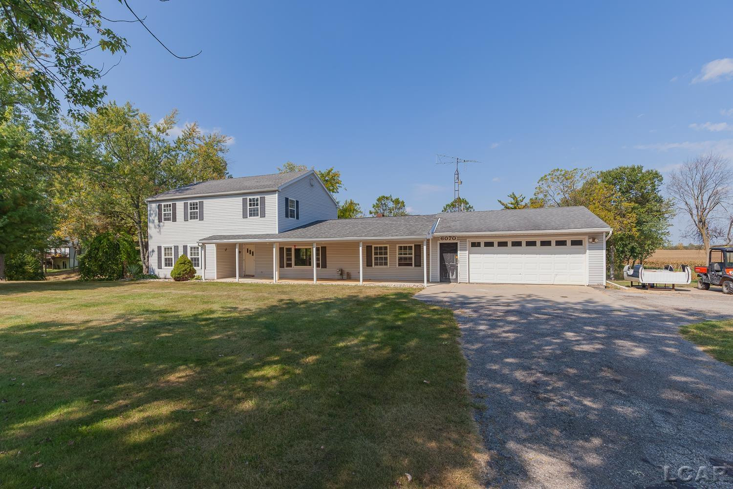 6070 Clinton Macon Road, Clinton, MI 49236 — front exterior