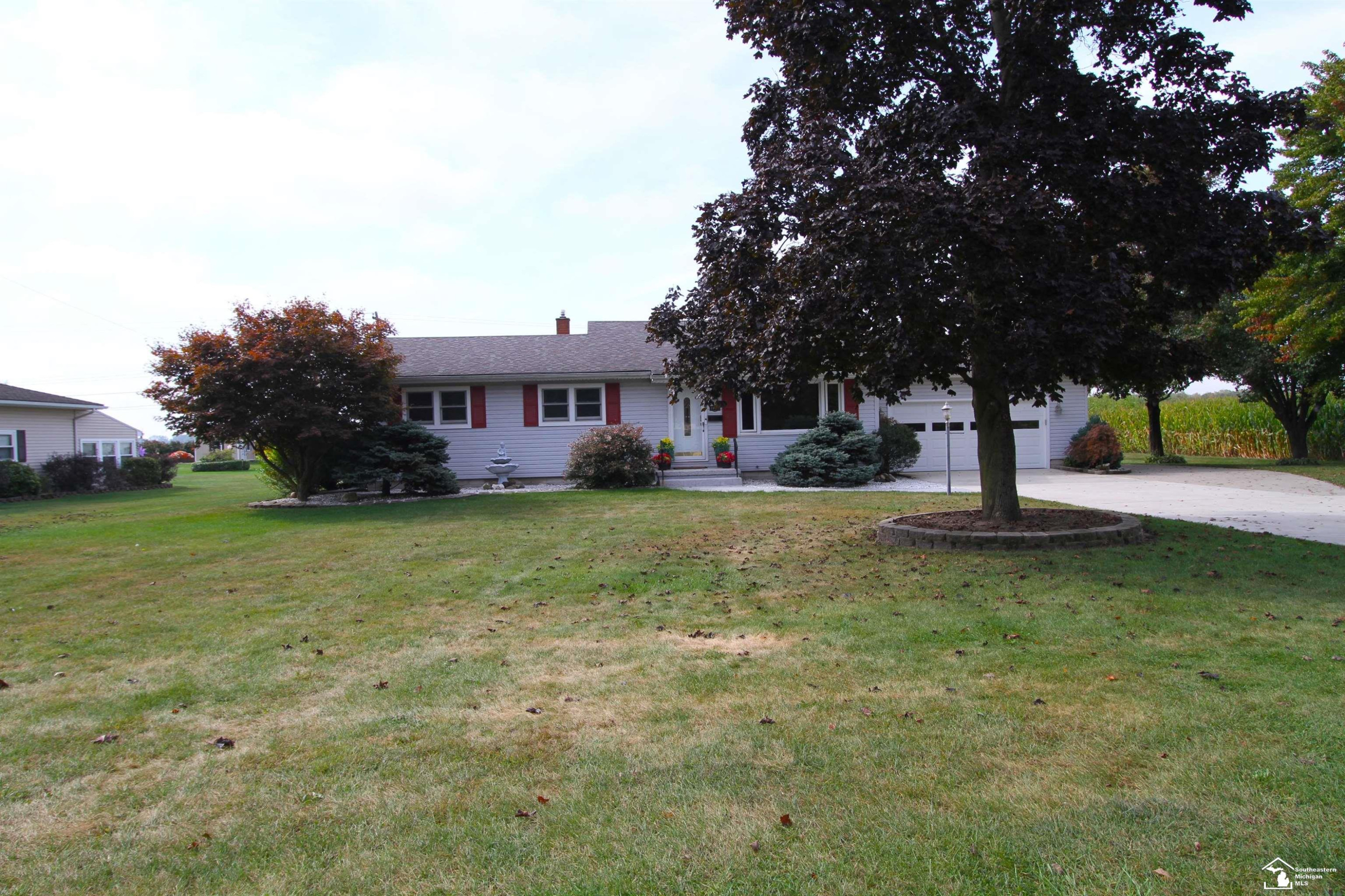 4833 STADLER Road, Monroe, MI 48162 — front exterior