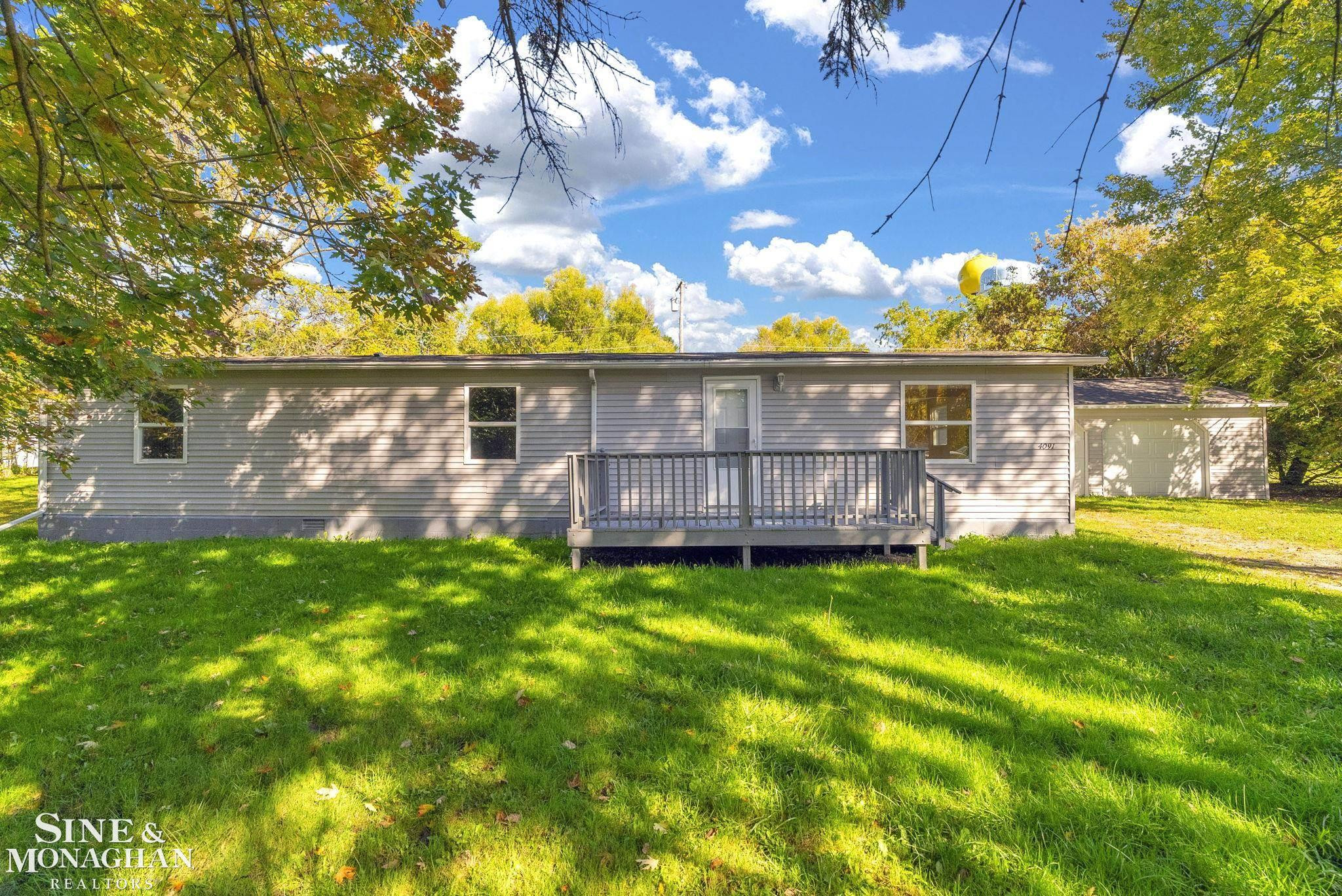 4091 E Sheldon Road, MI 48419 — front exterior
