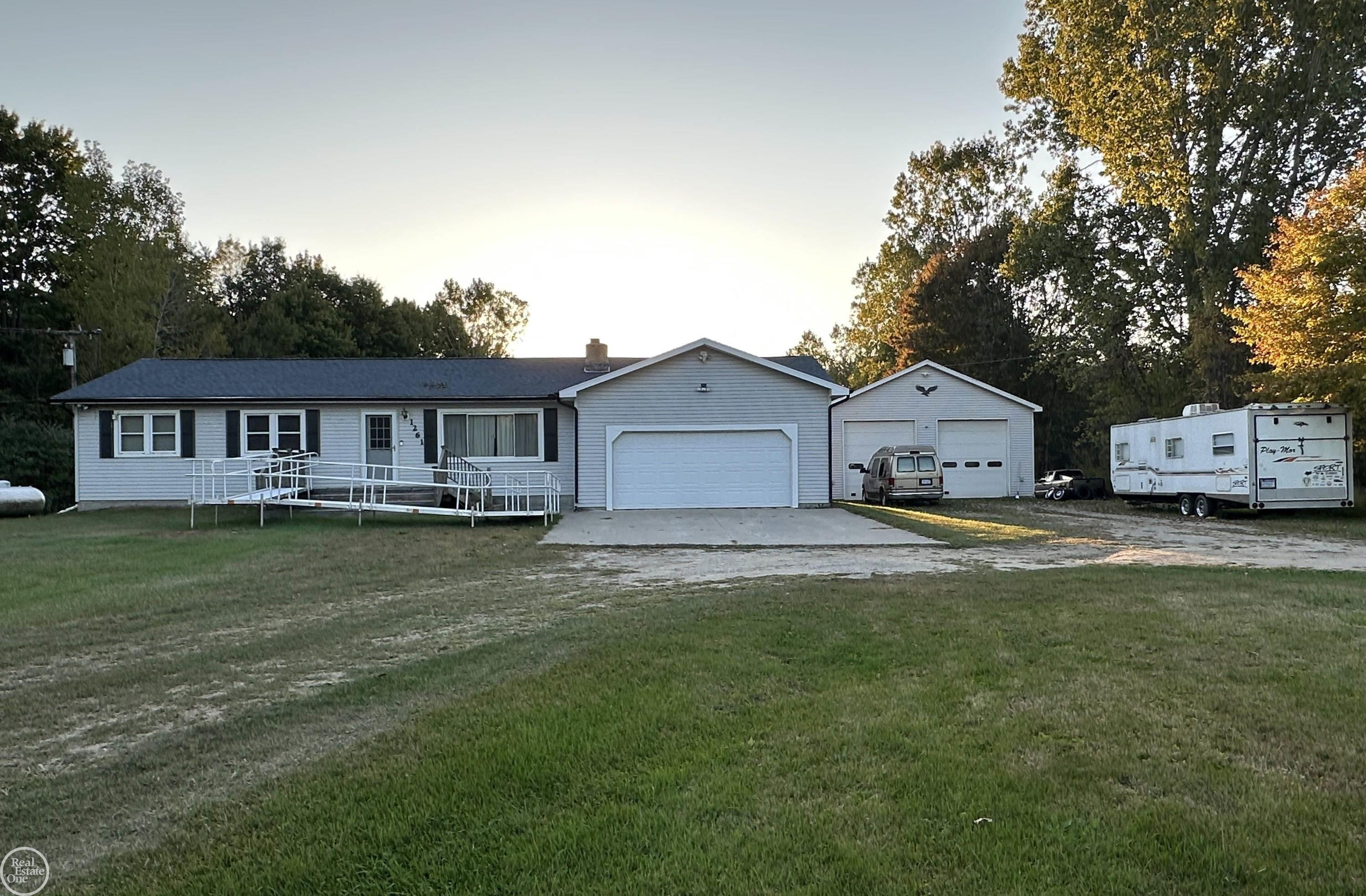 1261 Sturdevant Road, Kimball, MI — front exterior