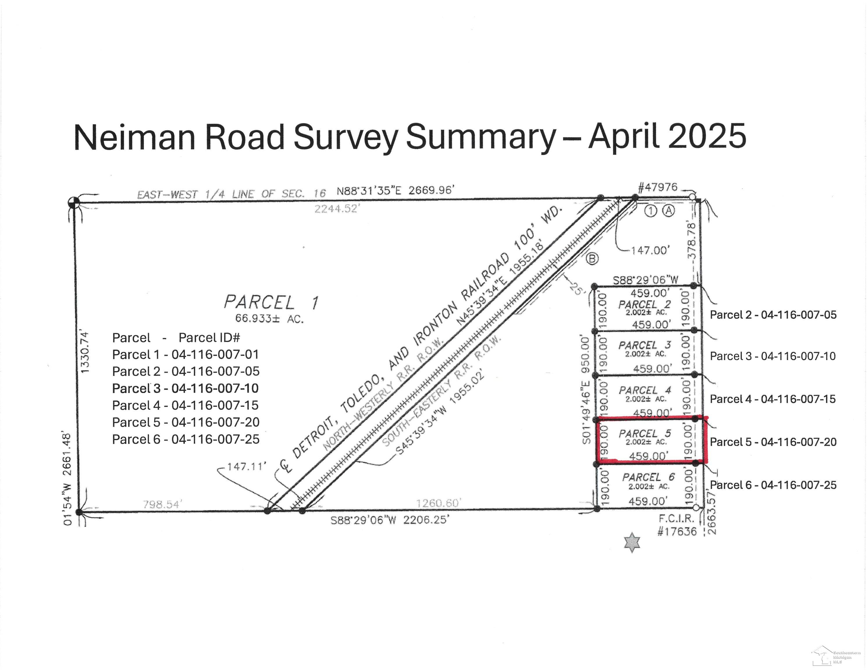 Parcel 5 Nieman Road, MI — Photo 2