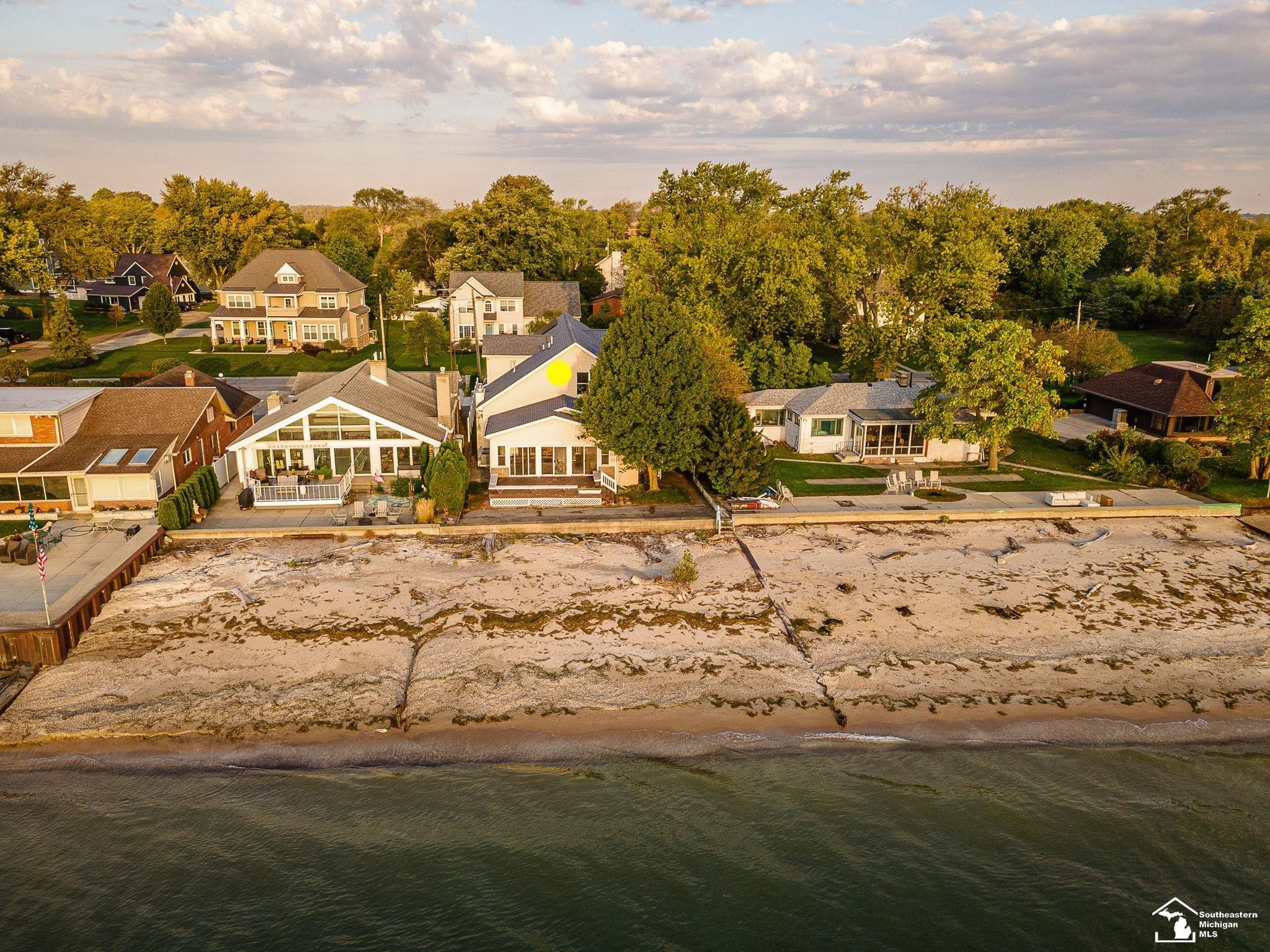 12294 Lakeshore Drive, La Salle, MI — front exterior