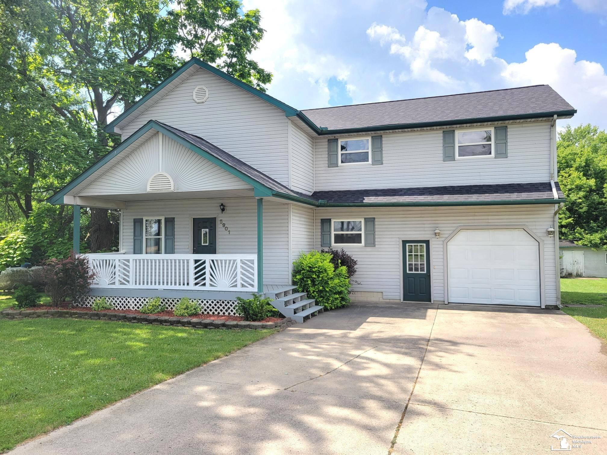 5901 Mortar Creek Road, La Salle, MI — front exterior