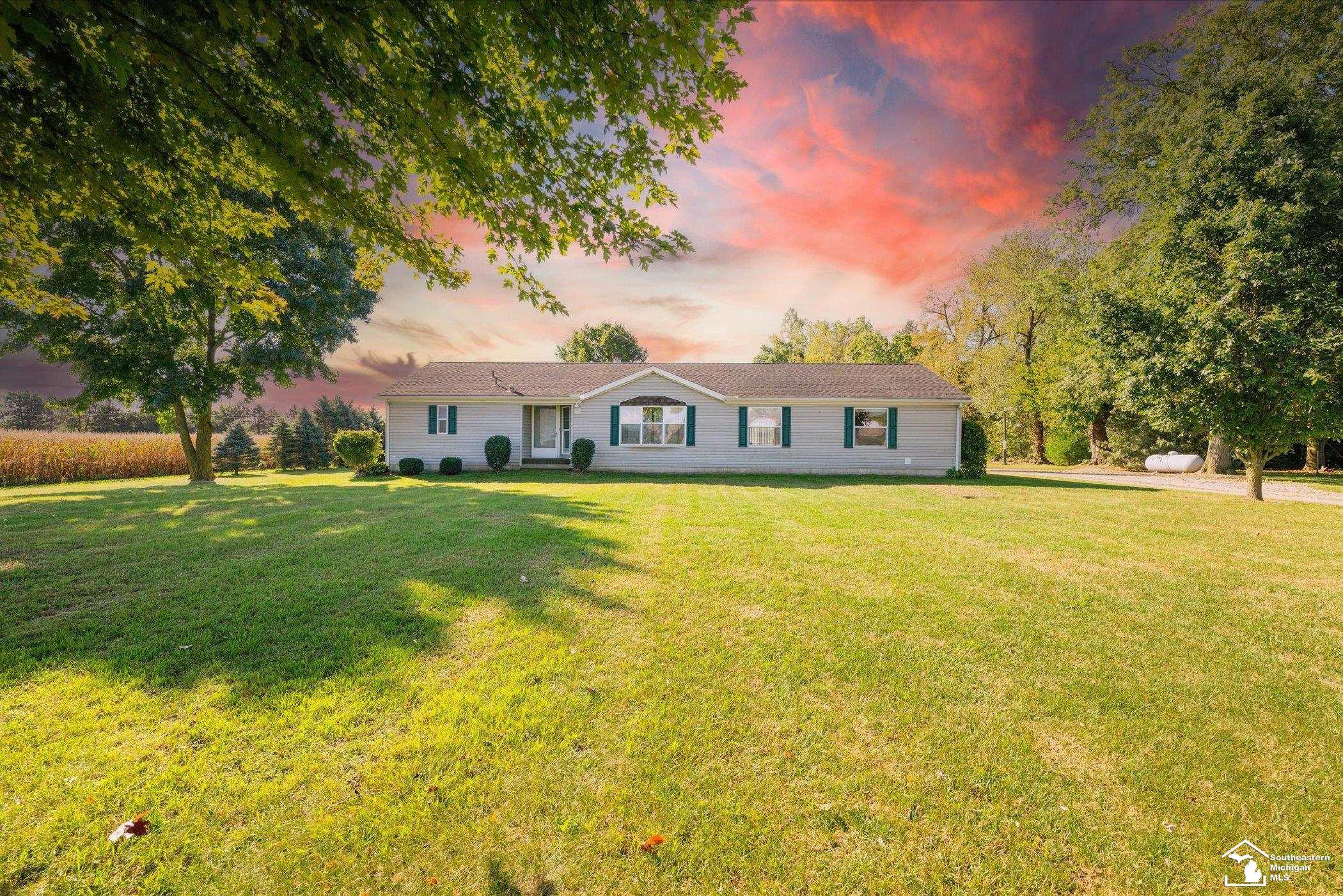 16757 Ida West Road, Petersburg, MI 49270 — front exterior