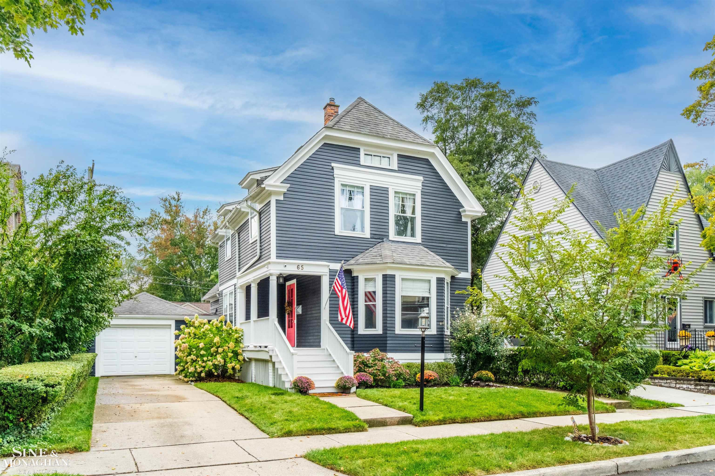65 Mapleton Road, Grosse Pointe Farms, MI 48236 — front exterior