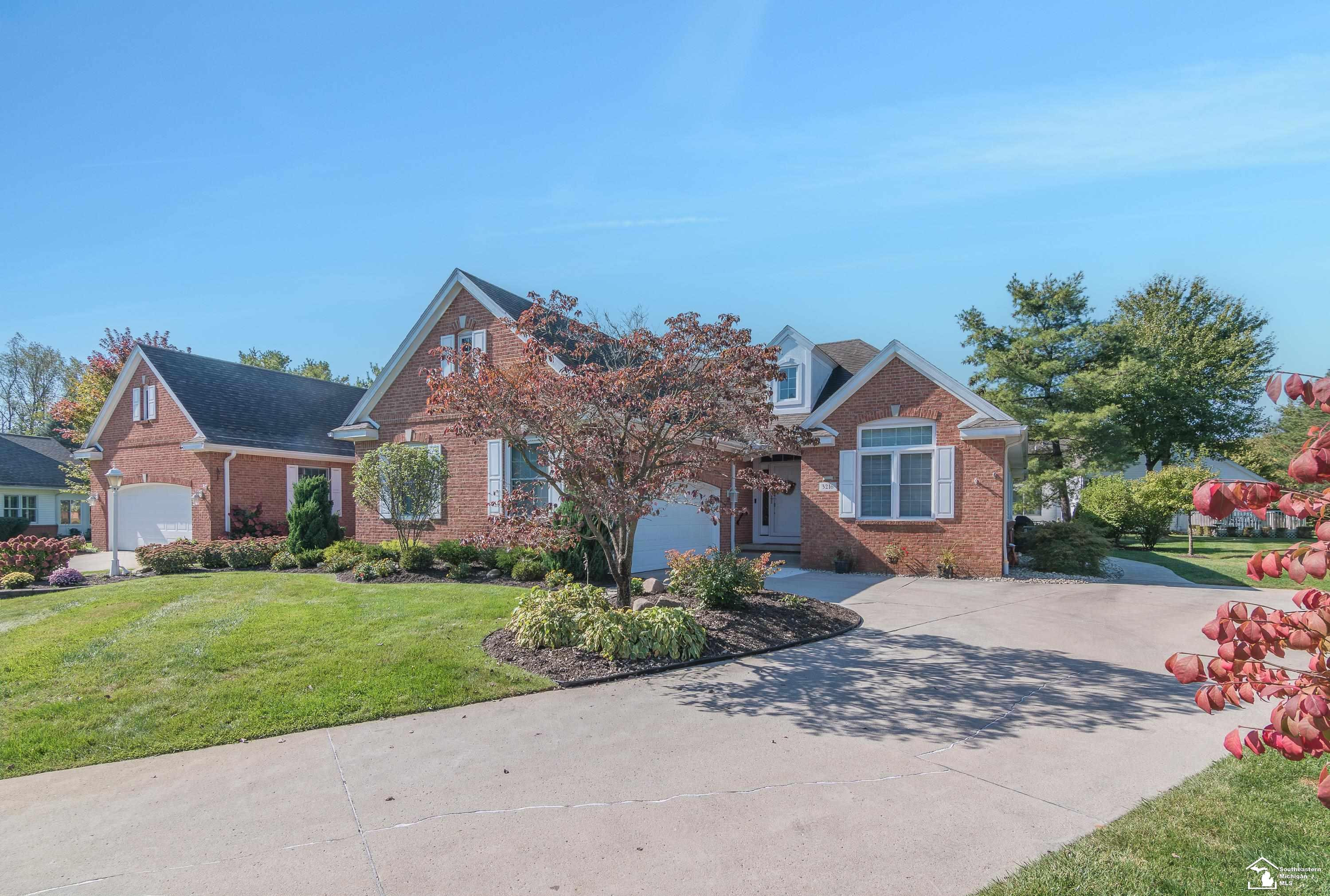 3216 Ravine Hollow Court, Lambertville, MI 48144 — front exterior