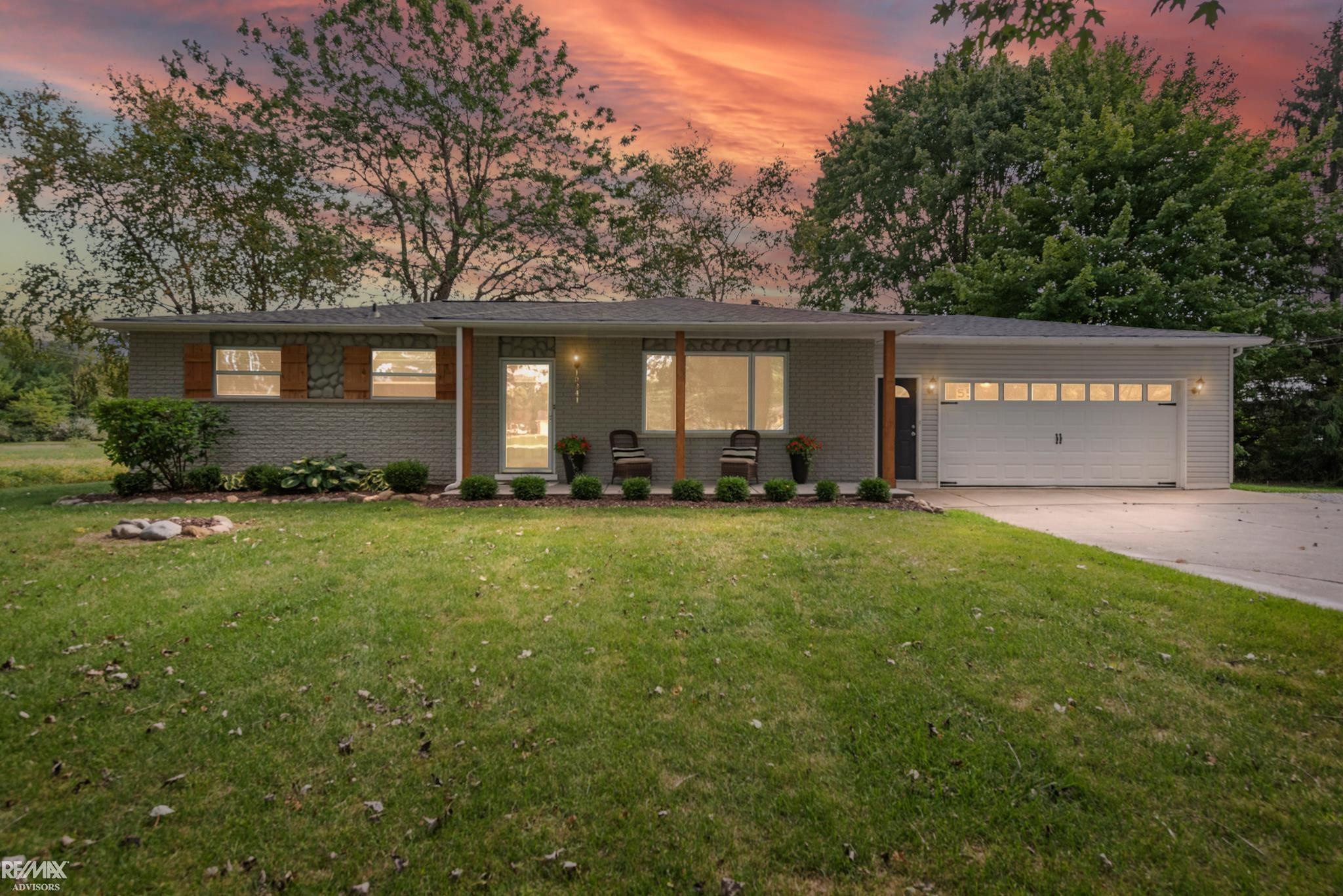 10341 Puttygut Road, MI 48064 — front exterior