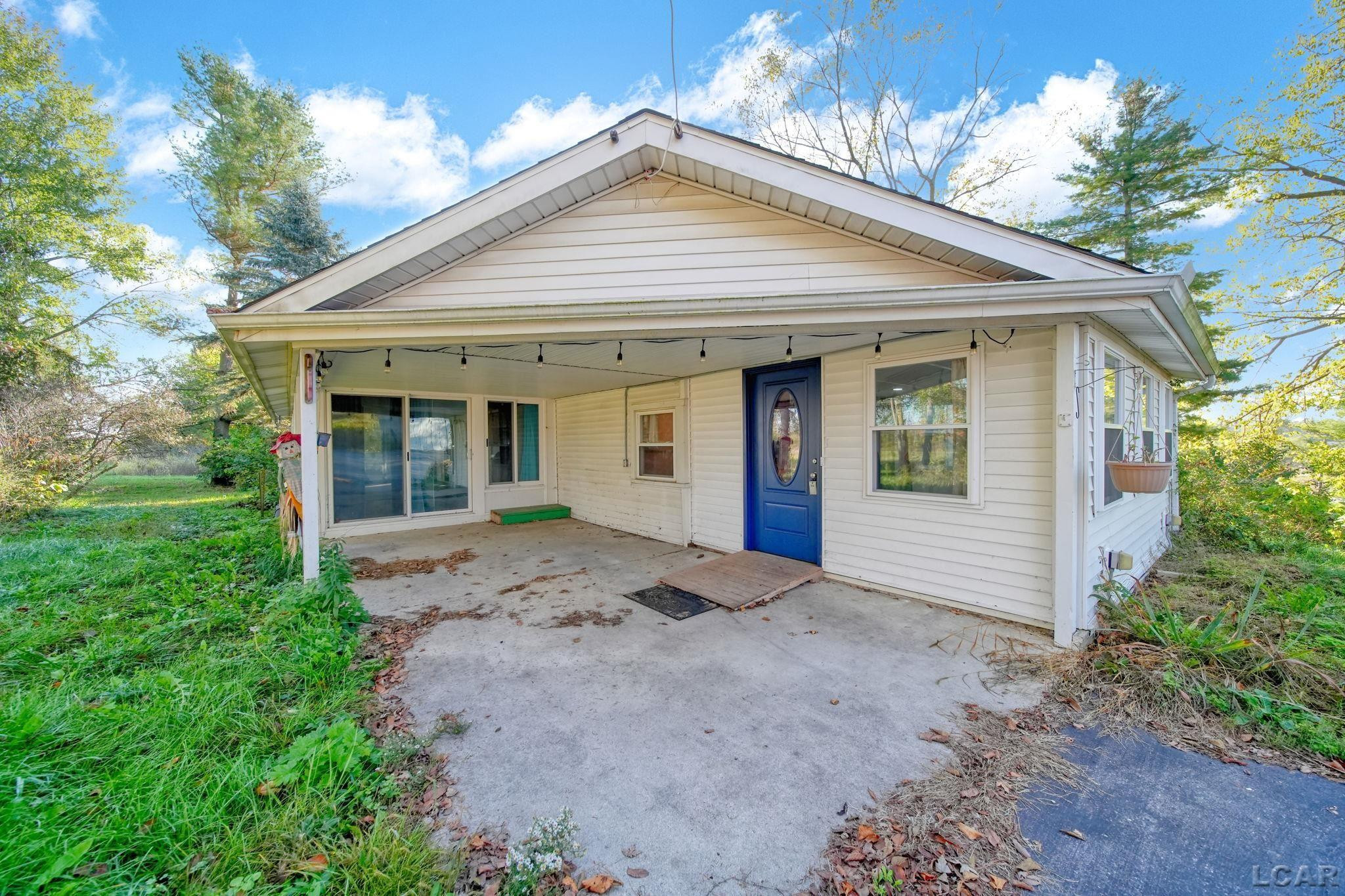 6712 Cadmus Road, Adrian, MI 49221 — front exterior