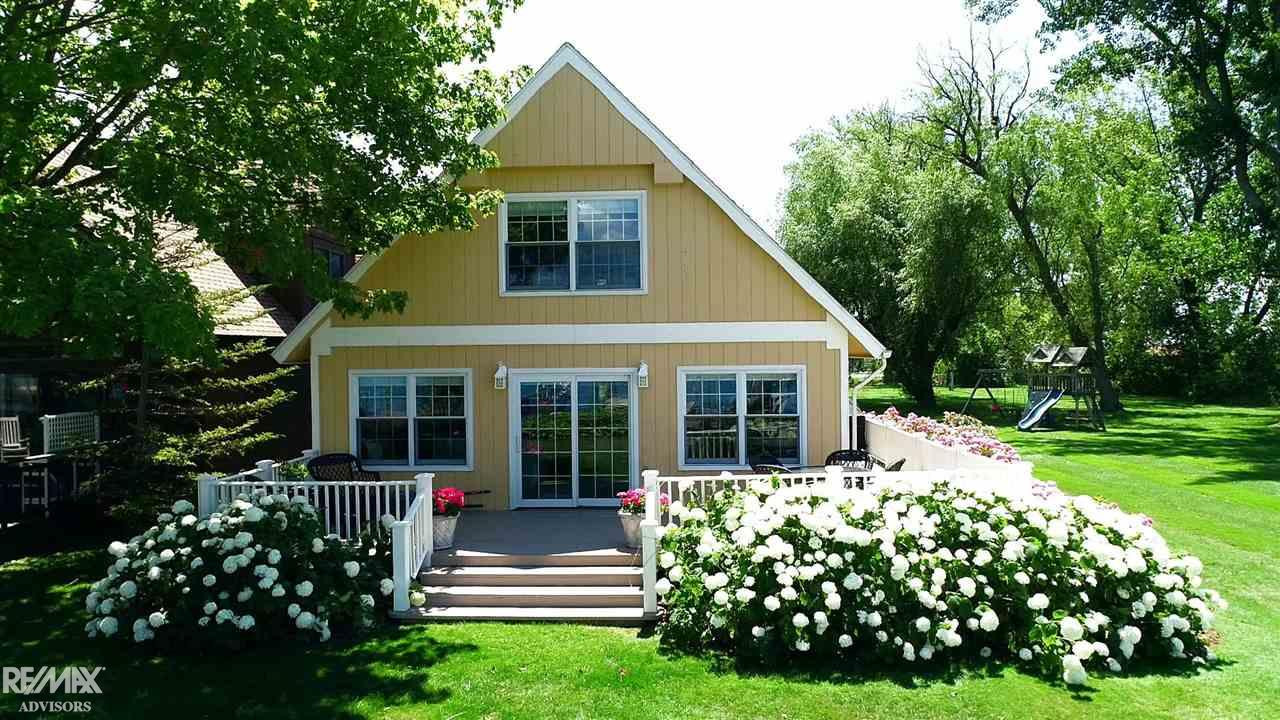 8056 Middle Channel Drive, MI 48028 — front exterior