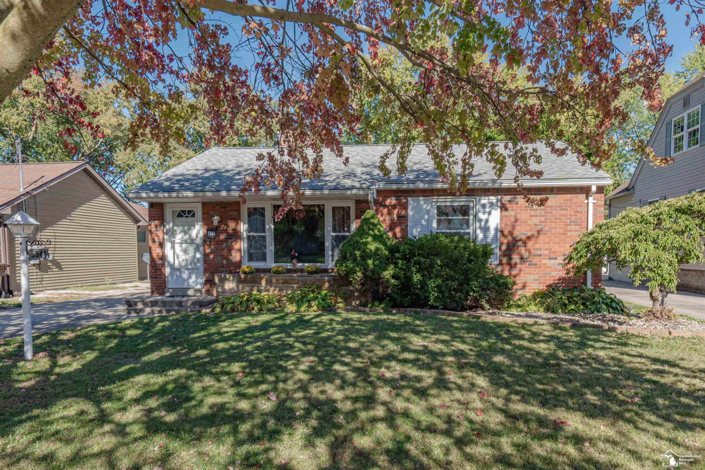 5944 Elmwood Street, Monroe, MI 48161 — front exterior