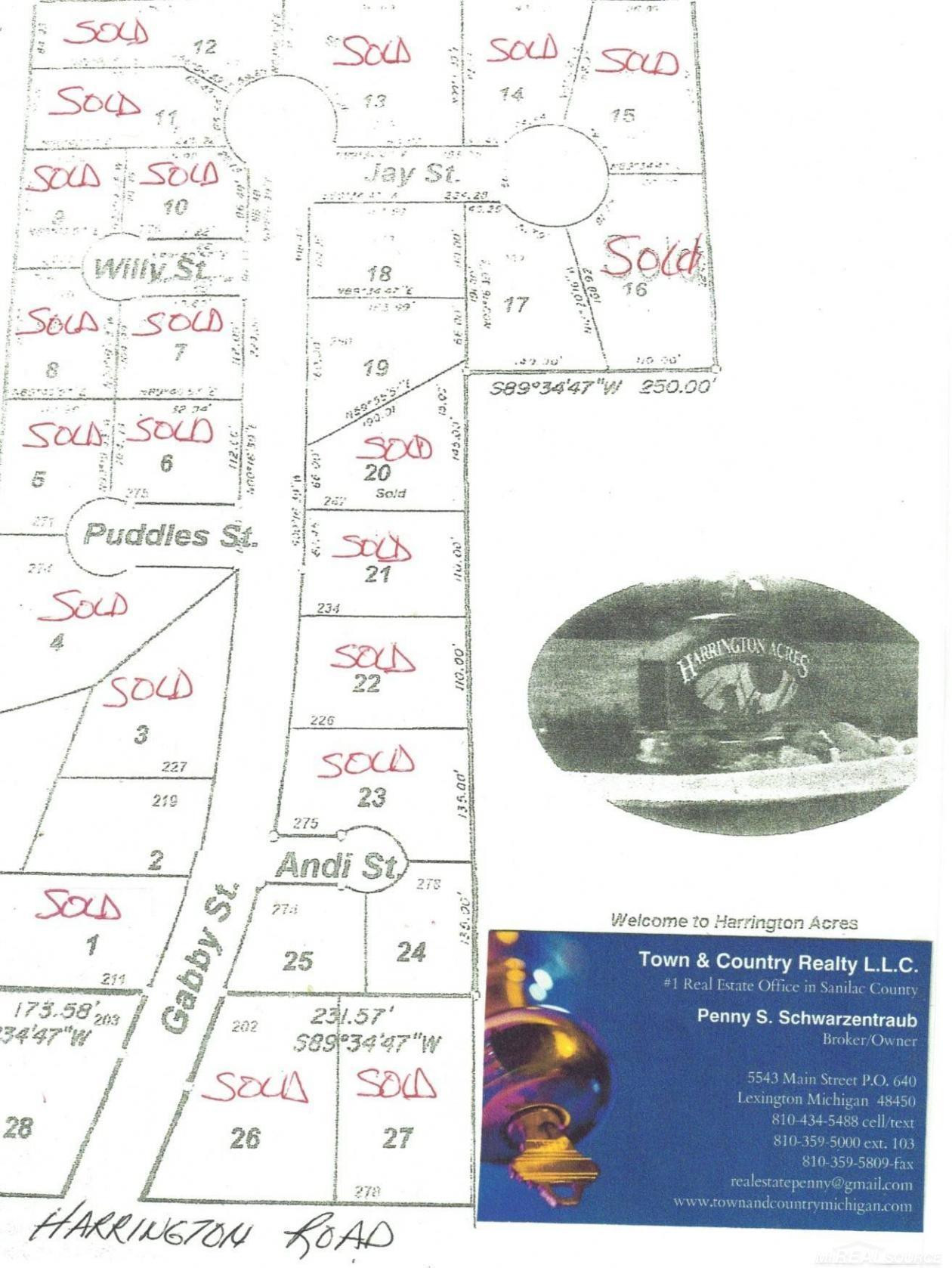 Lot #17 Jay Street, Croswell, MI 48422 — front exterior