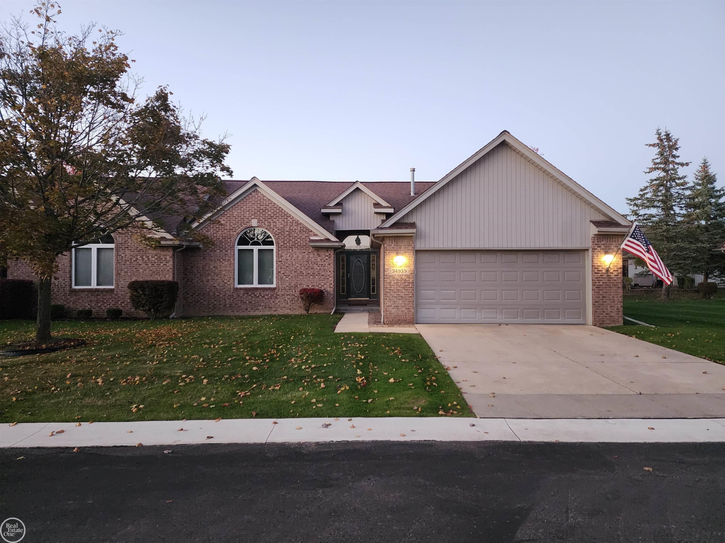 34939 Mourning Dove Lane, Richmond, MI 48062 — front exterior