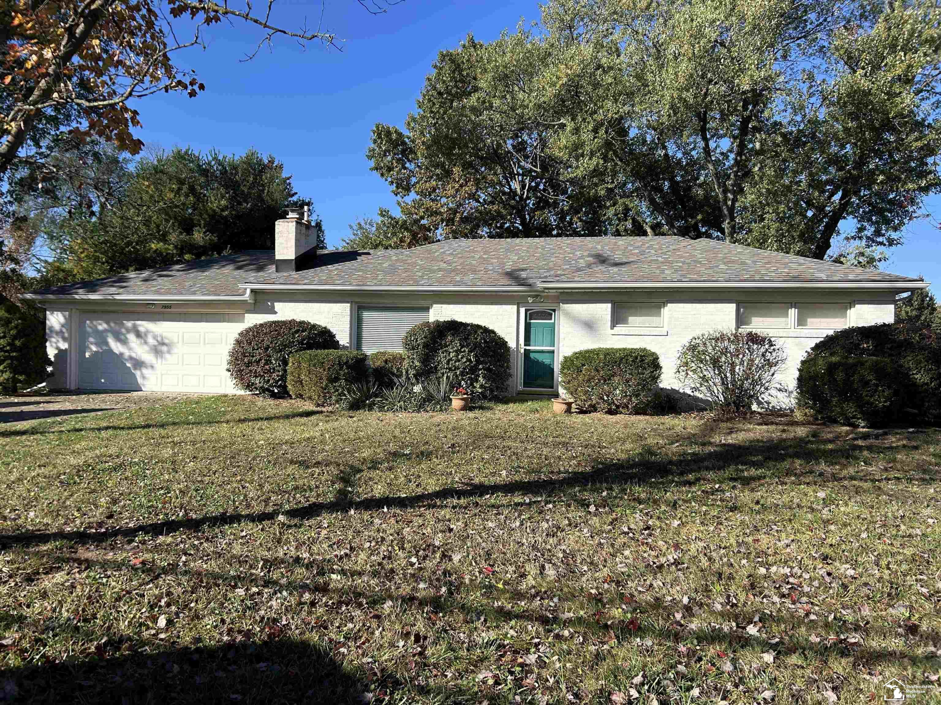 7955 Monroe Road, Lambertville, MI 48144 — front exterior