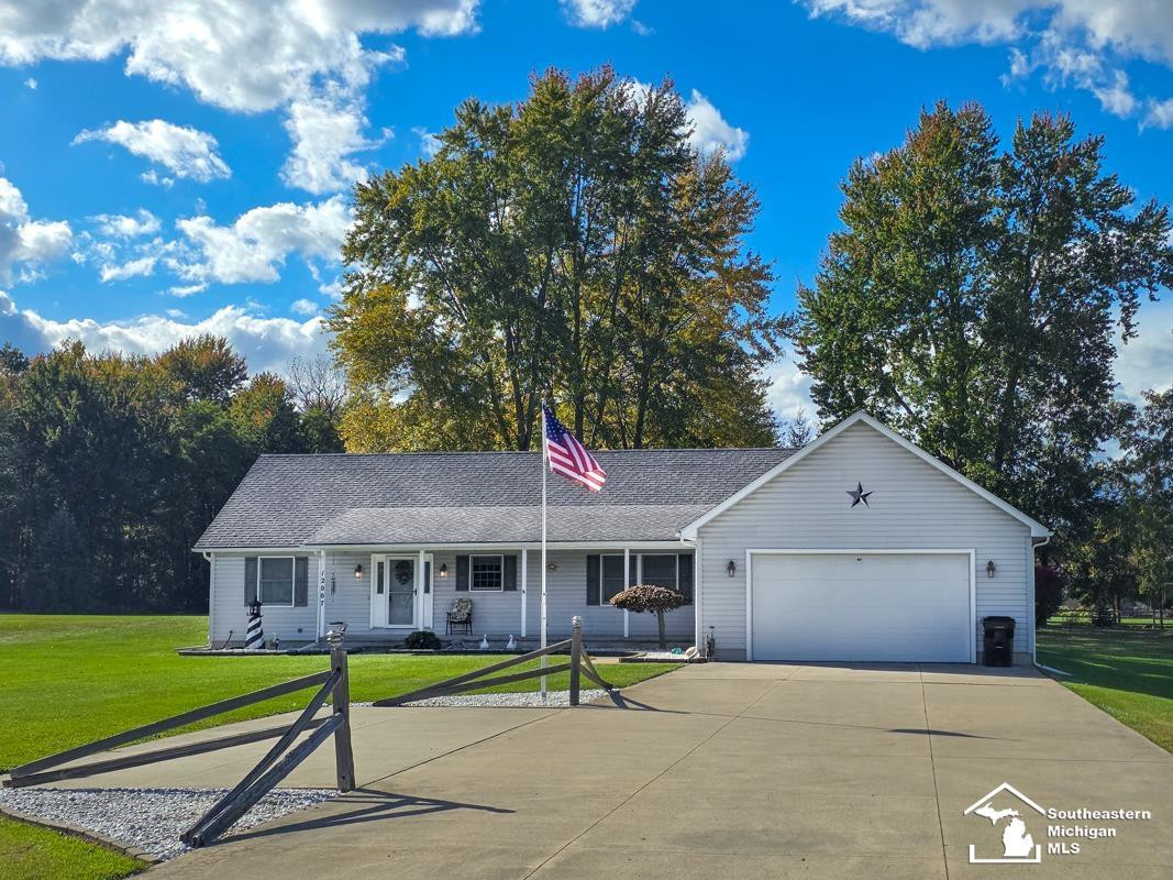 12007 Grafton Road, Carleton, MI 48117 — front exterior