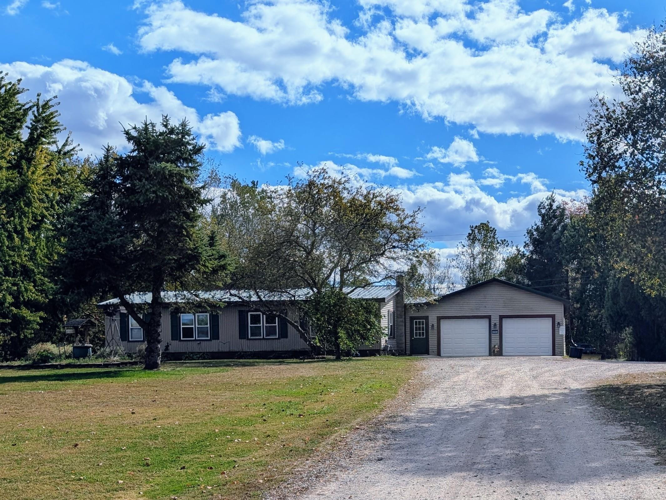 5757 Belle River Road, MI — front exterior
