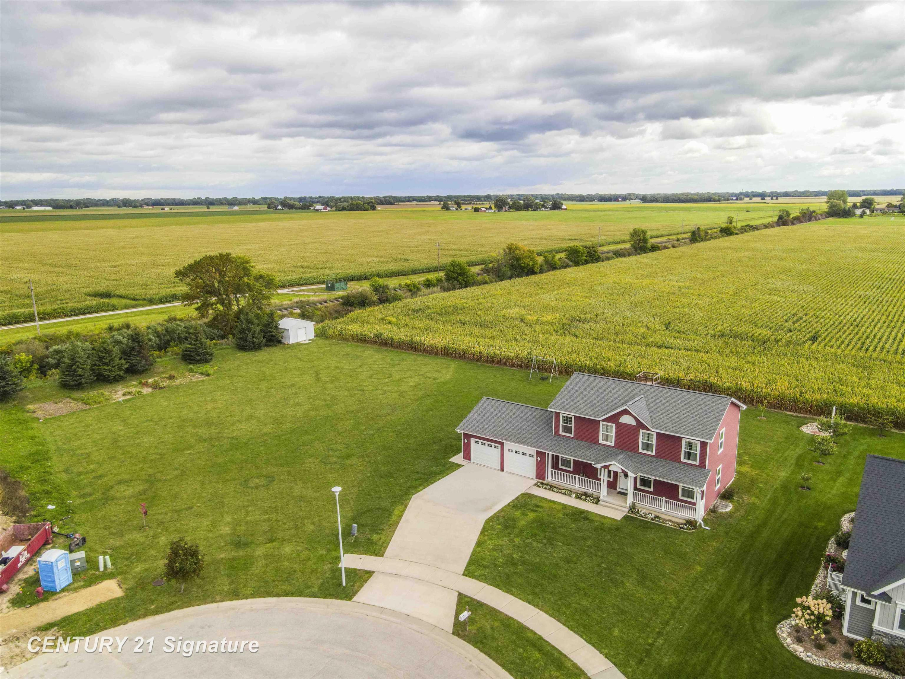 4649 Stephanie Court, Auburn, MI 48611 — front exterior
