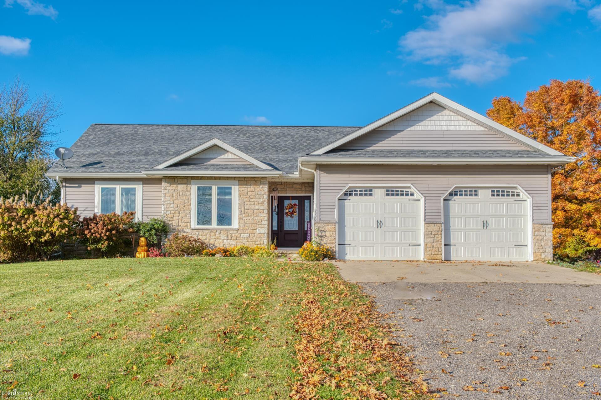 8481 Walker Road, Ovid, MI 48866 — front exterior