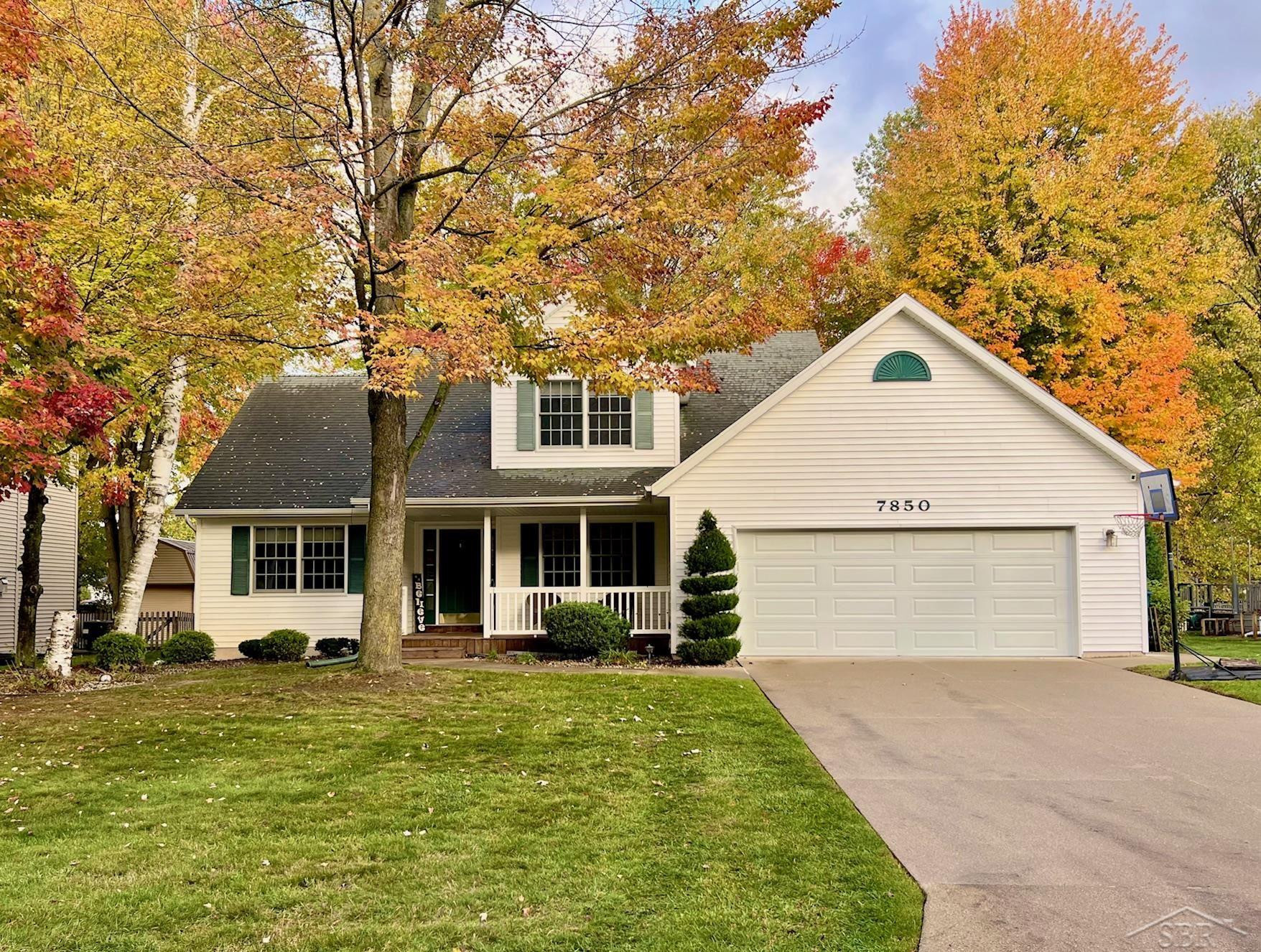7850 Nutrush Drive, Freeland, MI 48623 — front exterior