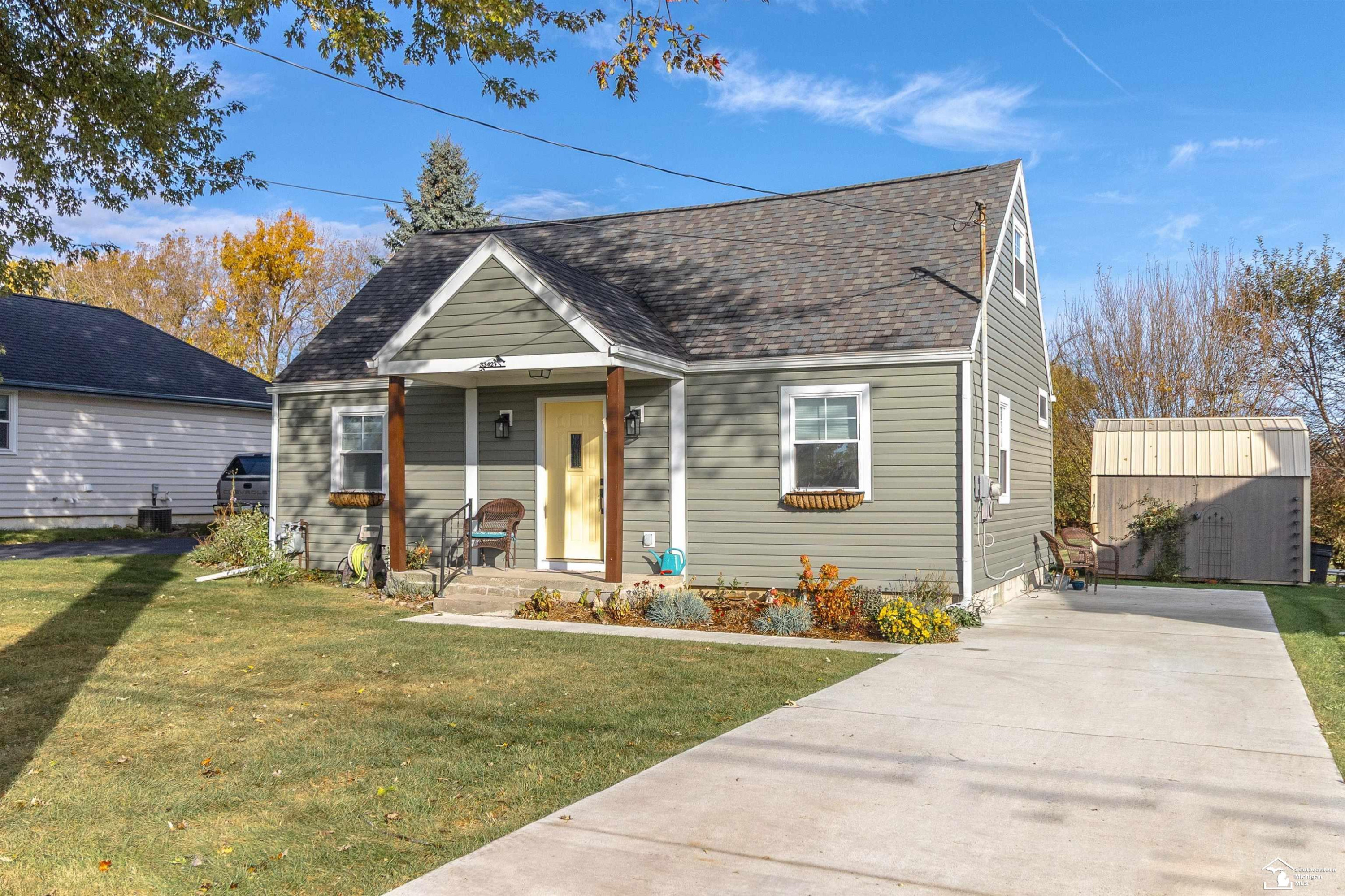3342 Cousino Road, Erie, MI — front exterior