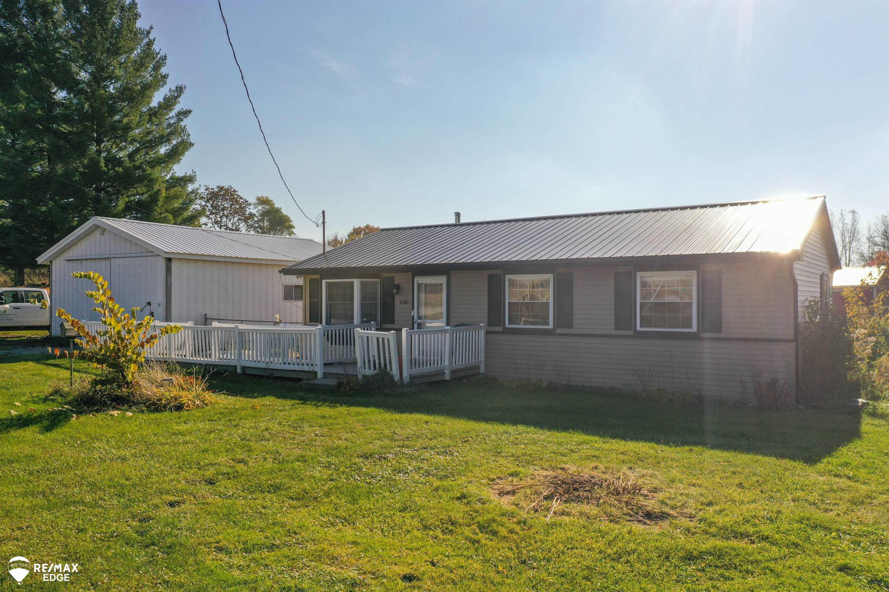 8340 Dodge Road, Otisville, MI 48463 — front exterior