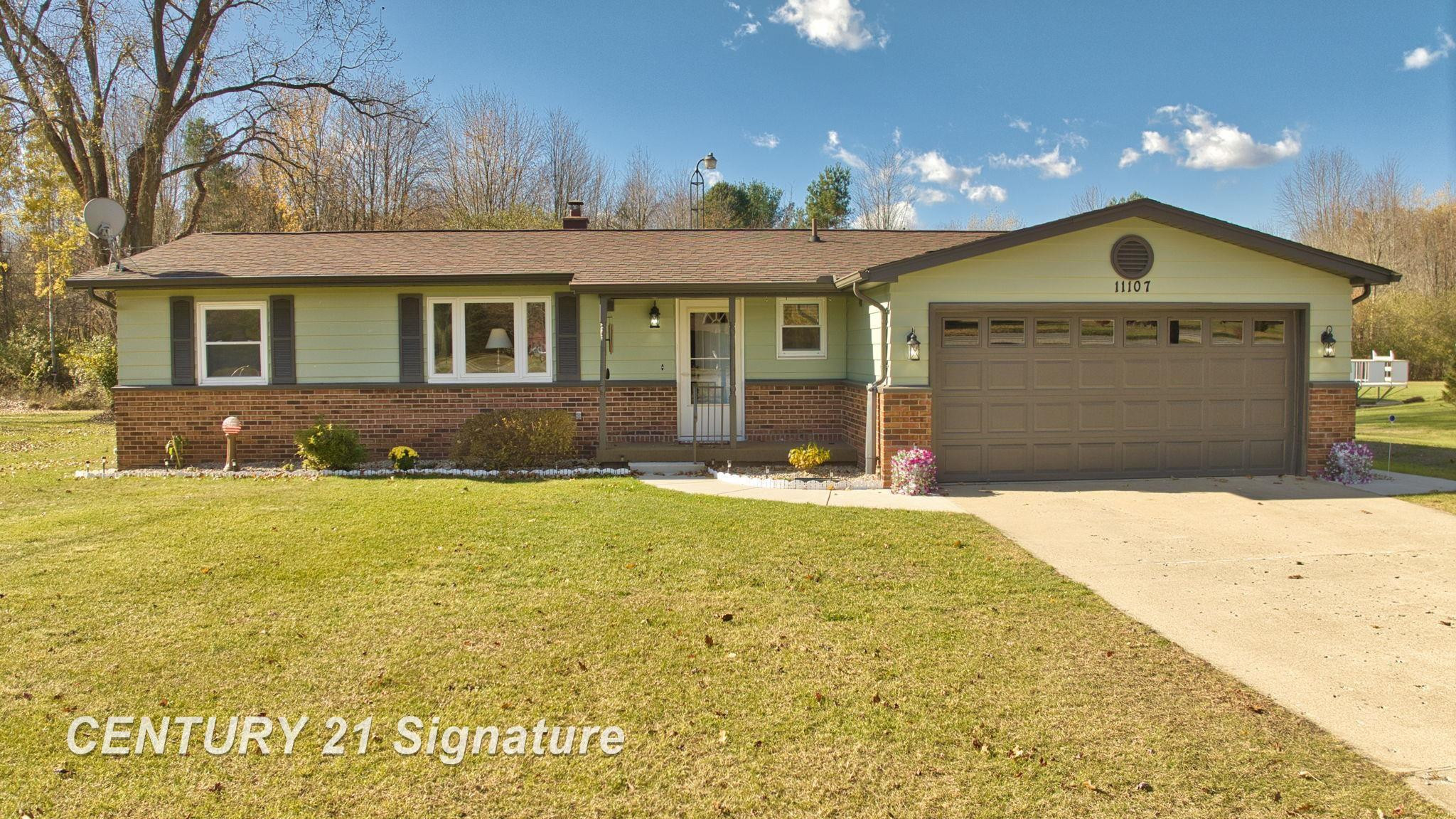 11107 N Elms Road, Clio, MI 48420 — front exterior
