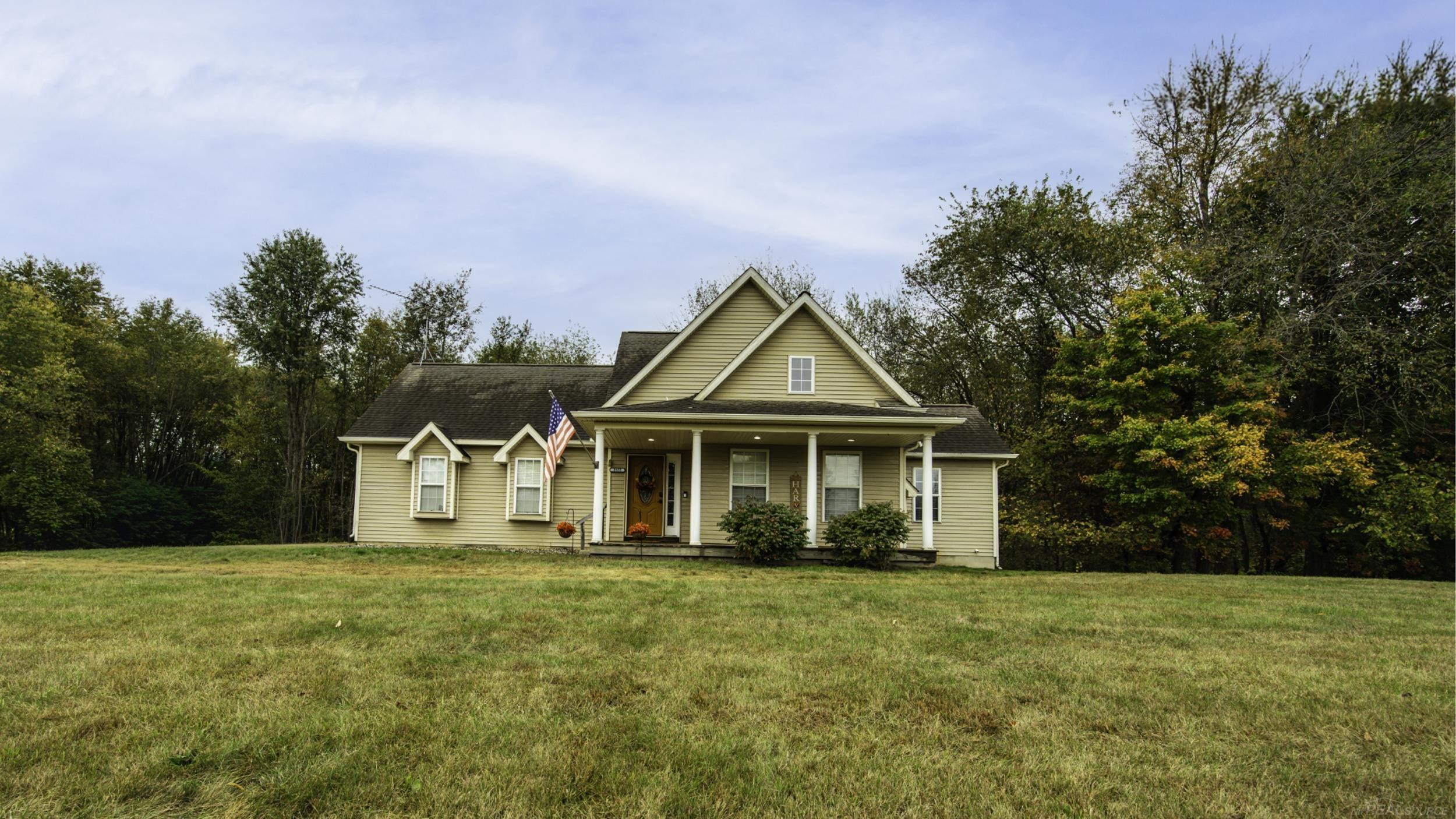 3955 Hogback Road, Fowlerville, MI 48836 — front exterior