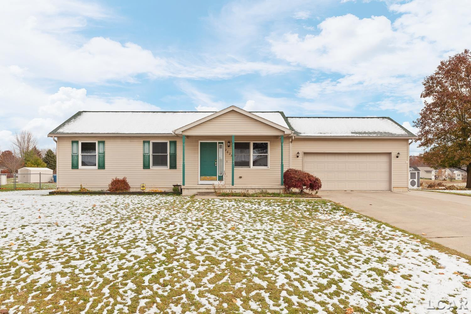 2625 Prairie Drive, Adrian, MI 49221 — front exterior