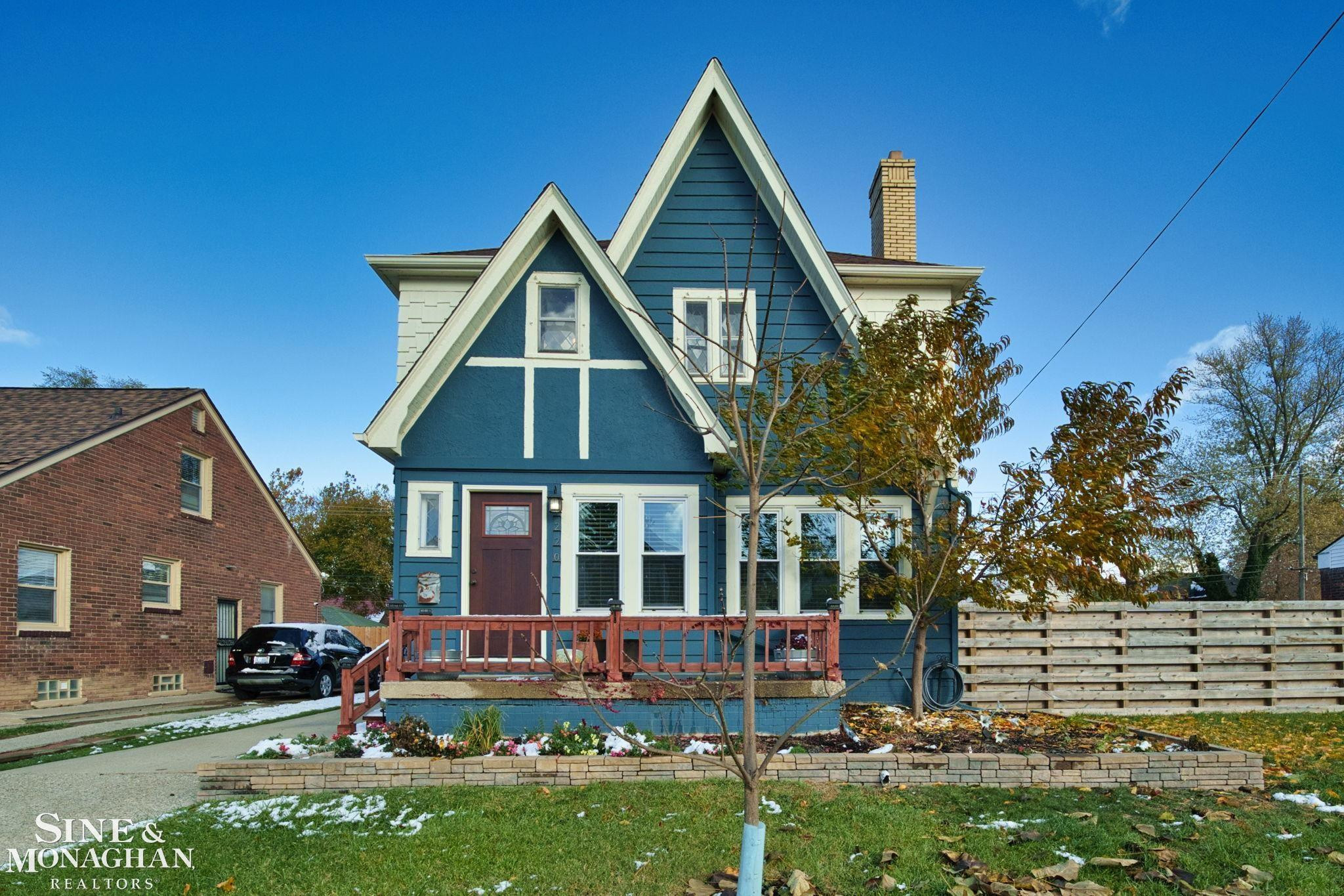 220 Newport Street, Detroit, MI 48215 — front exterior
