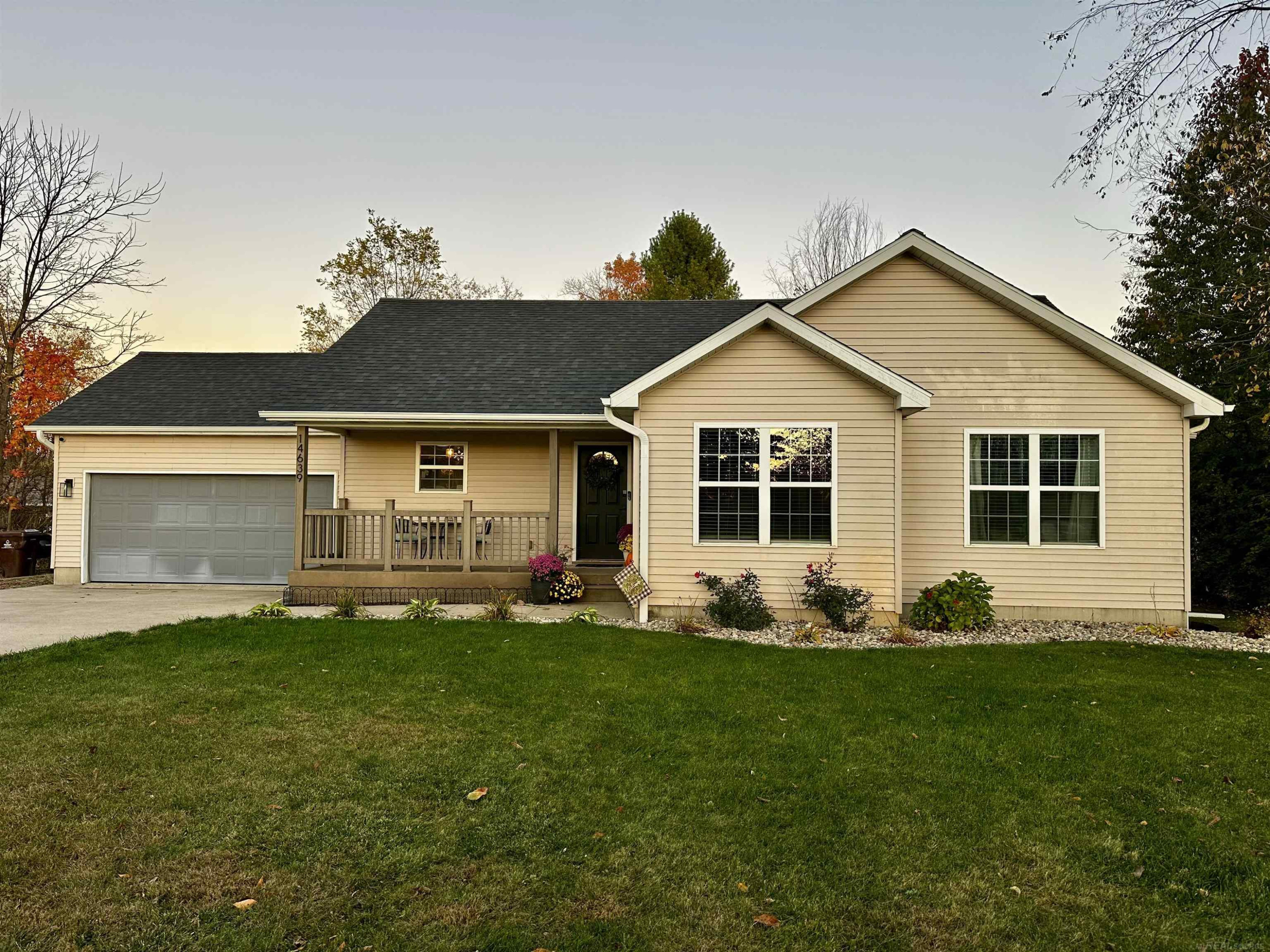 14639 Carlon Drive, Lake Odessa, MI 48849 — front exterior