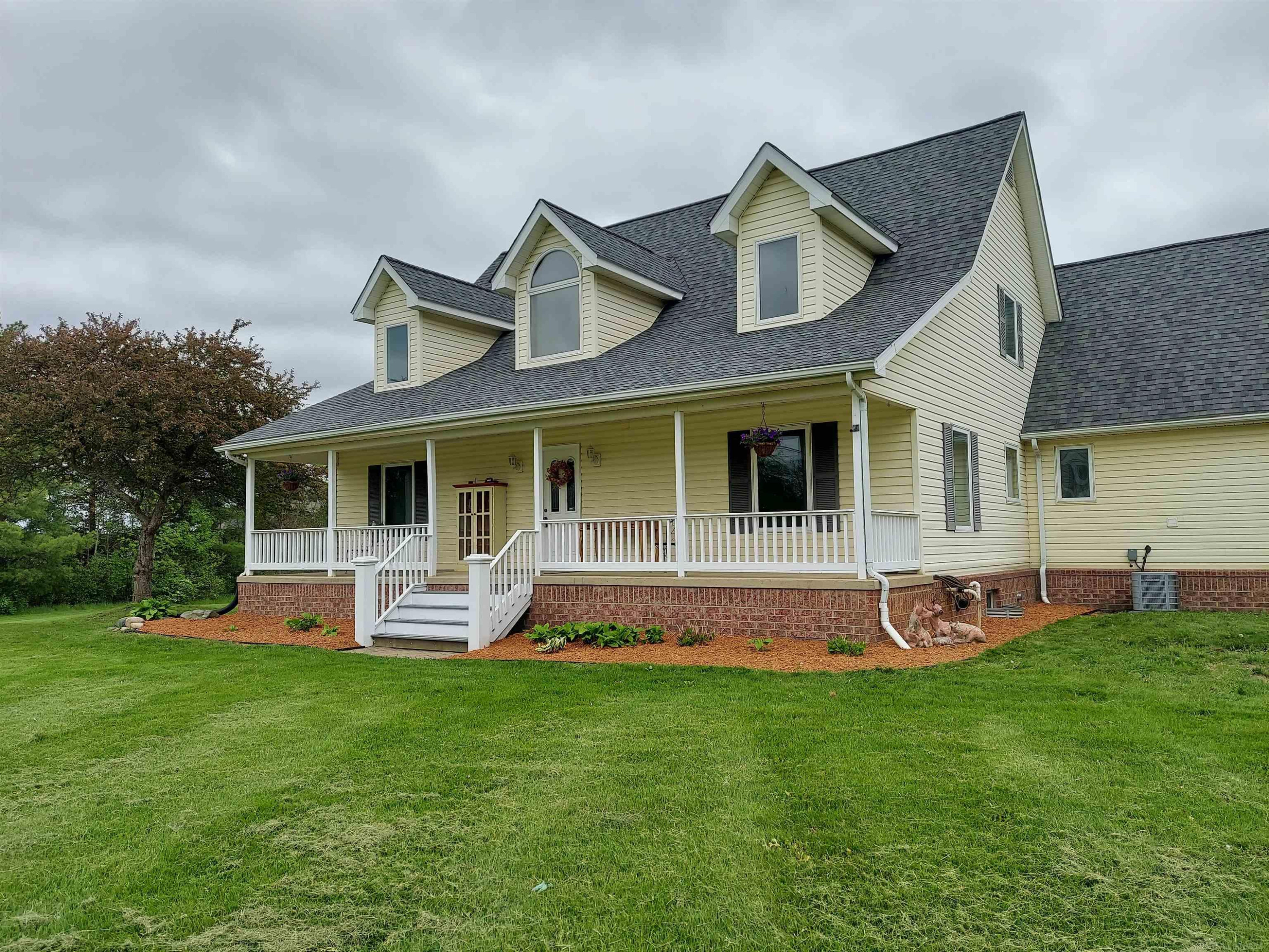 18450 Pratt Road, MI — front exterior