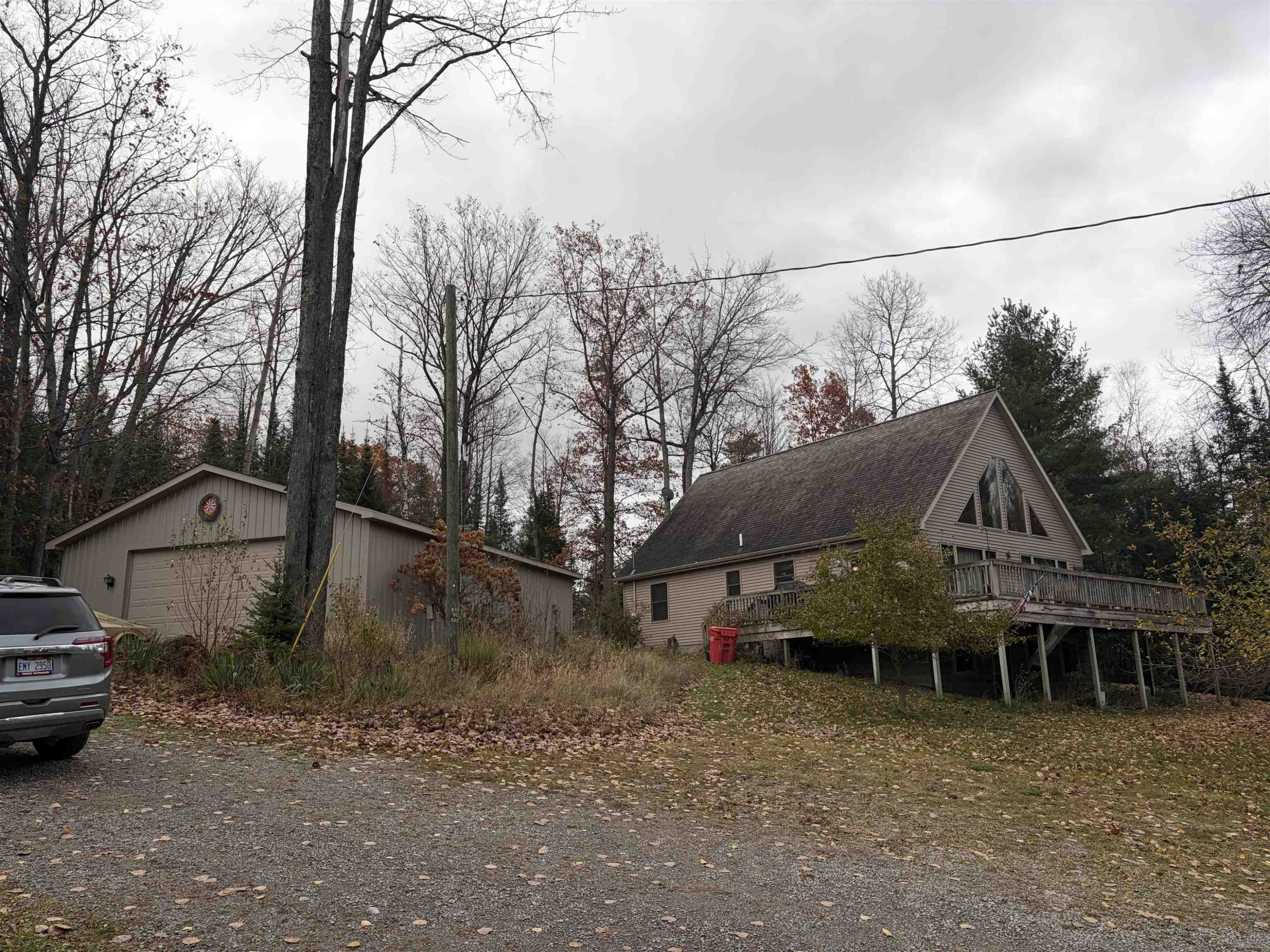 9631 Clewley Road, Lachine, MI 49753 — front exterior