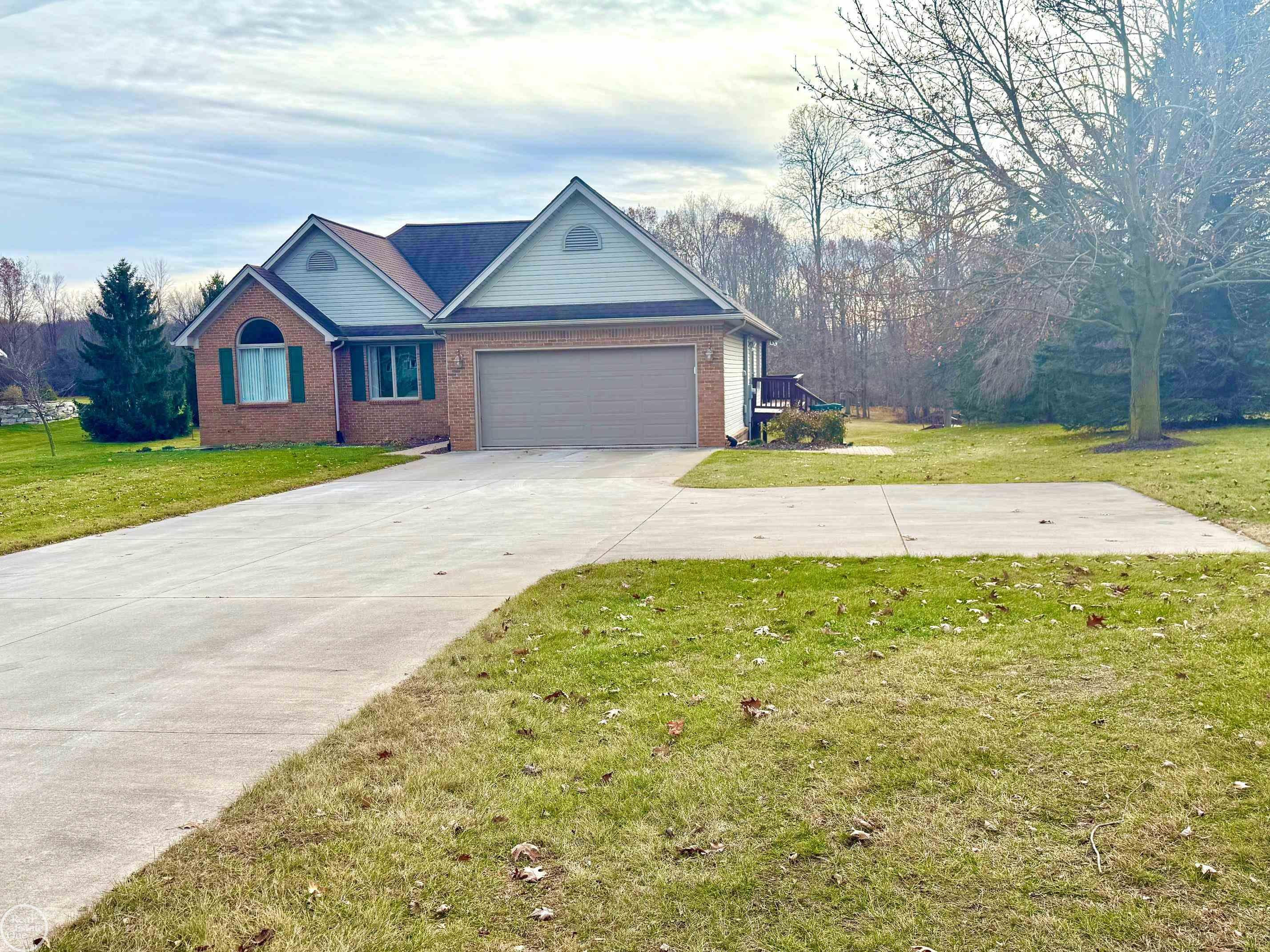 23720 Dayton Road, MI — front exterior