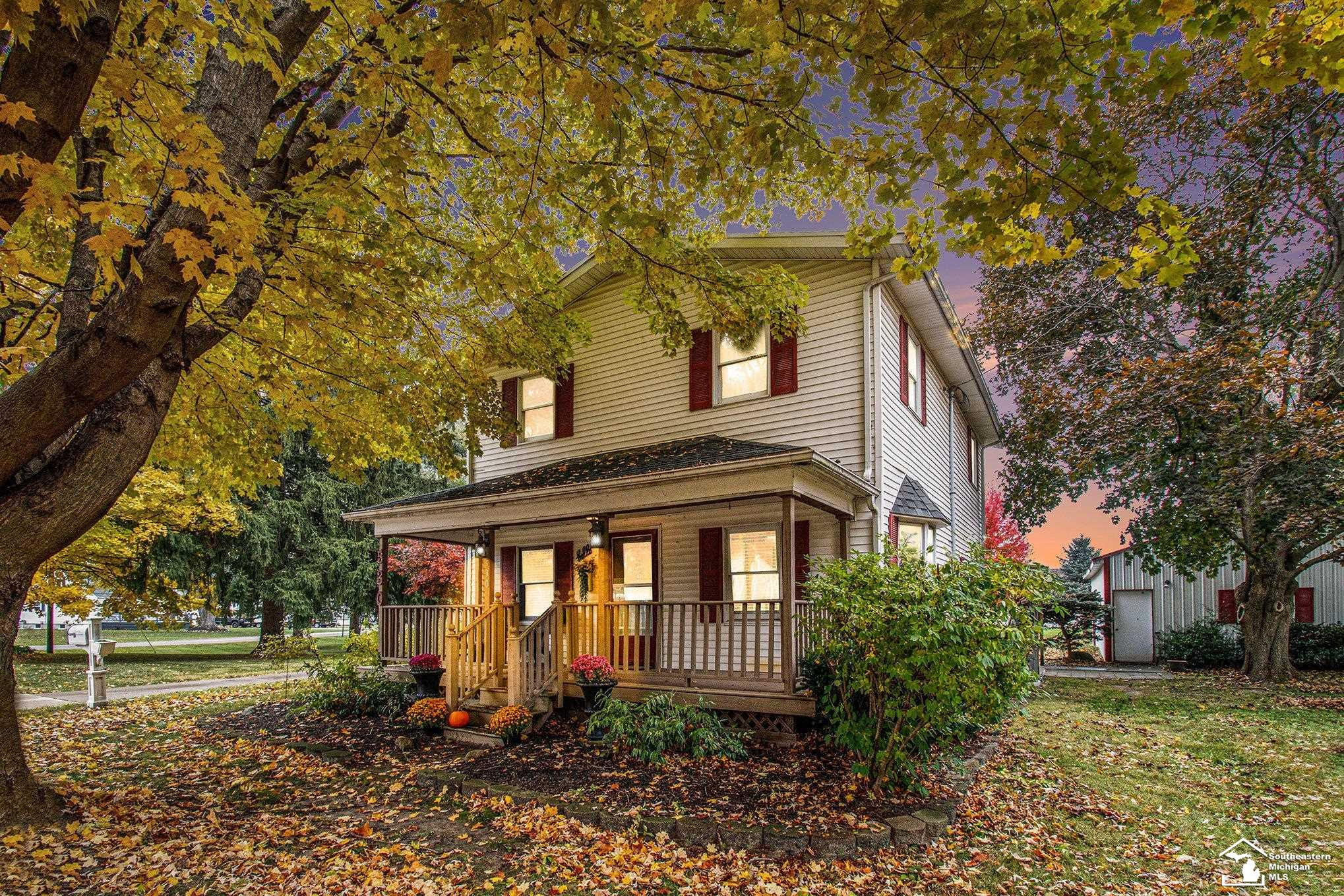 530 Beagle Road, Blissfield, MI 49228 — front exterior