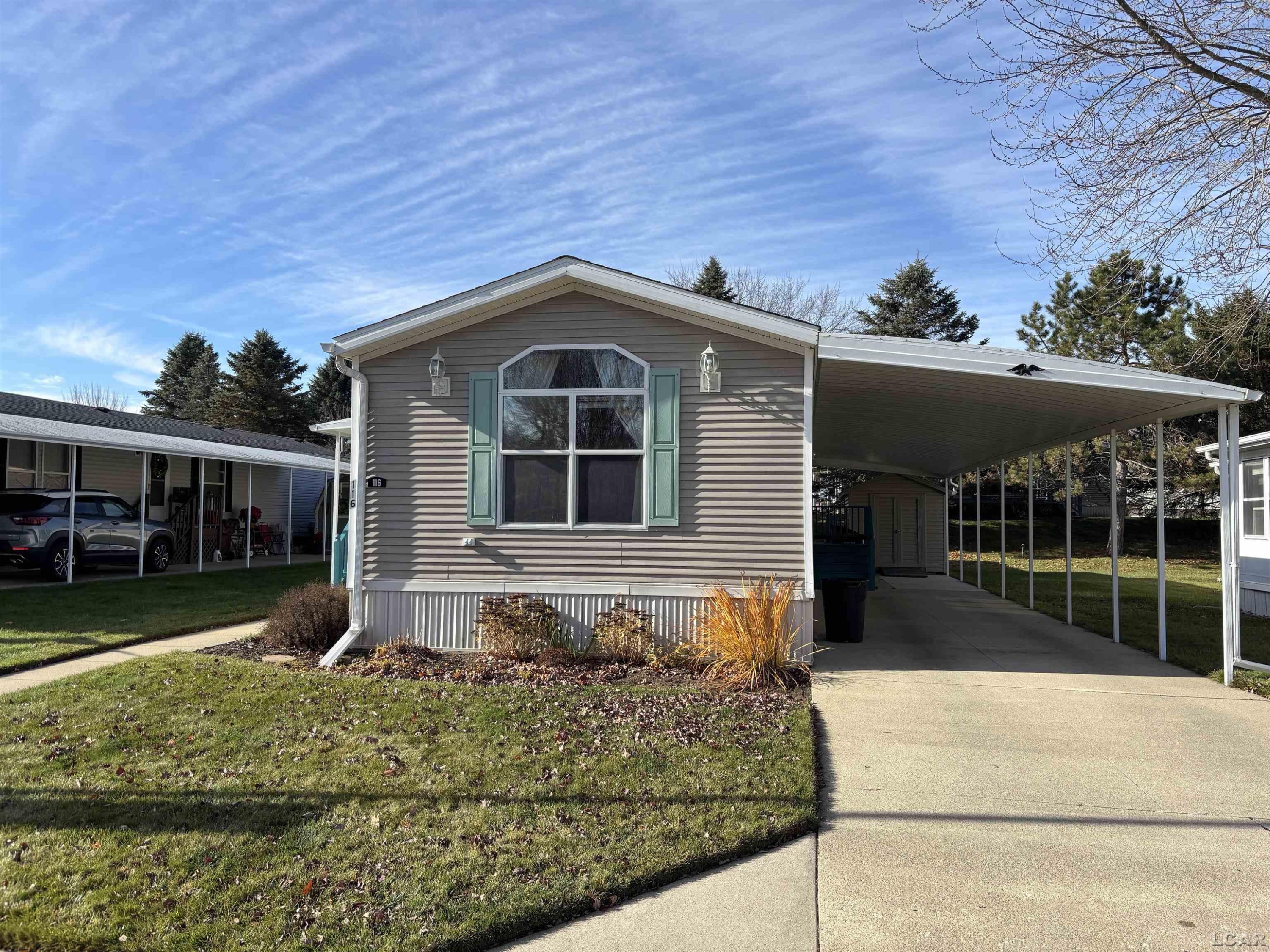 9103 N Union Lot #116 Street, #116, Tecumseh, MI 49286 — front exterior