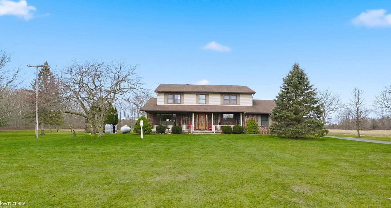 1619 Burns Road, Kimball, MI — front exterior