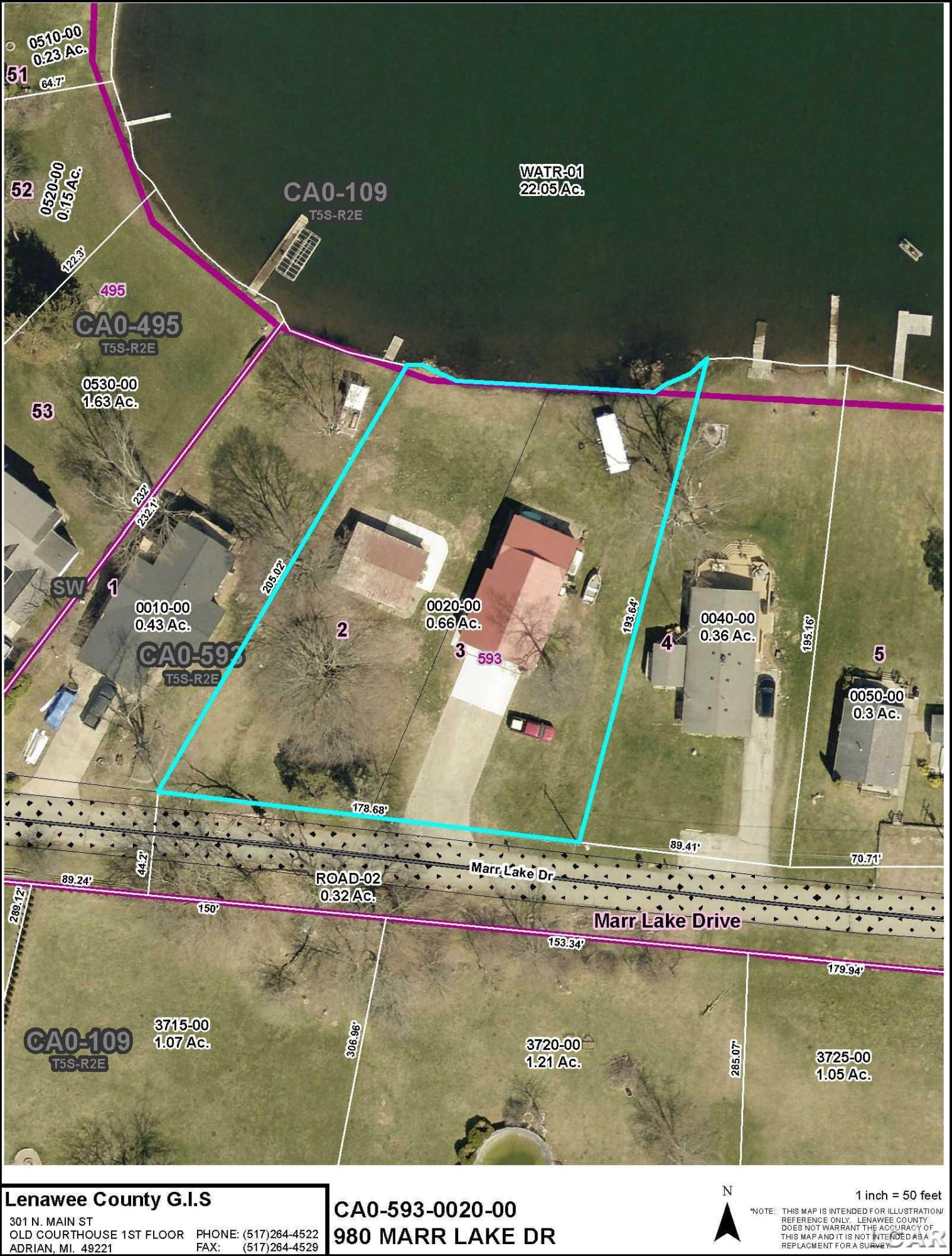 980 Marr Lake Drive, Onsted, MI 49265 — Photo 36