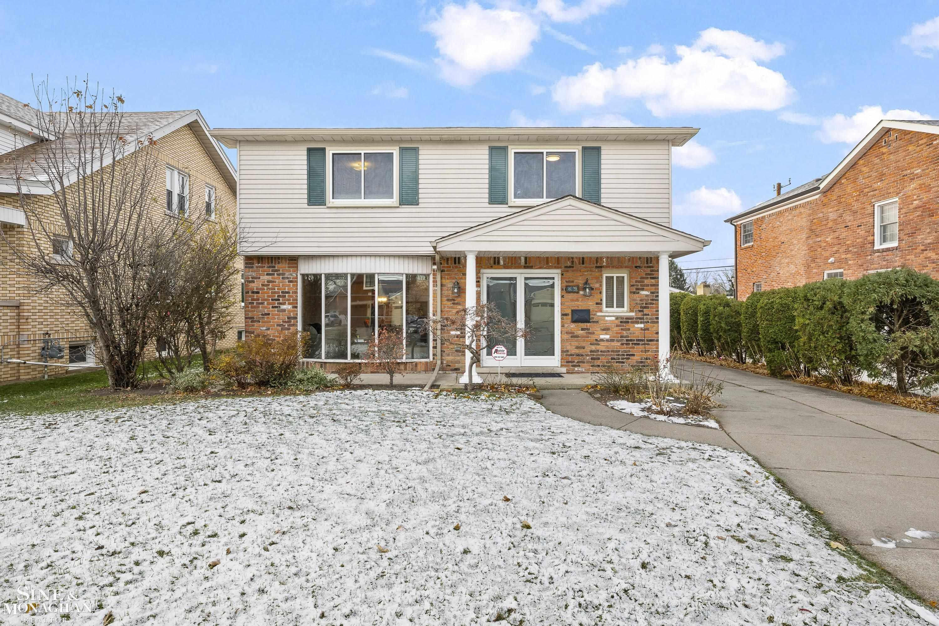 65 Vernier Road, Grosse Pointe Shores, MI 48236 — front exterior