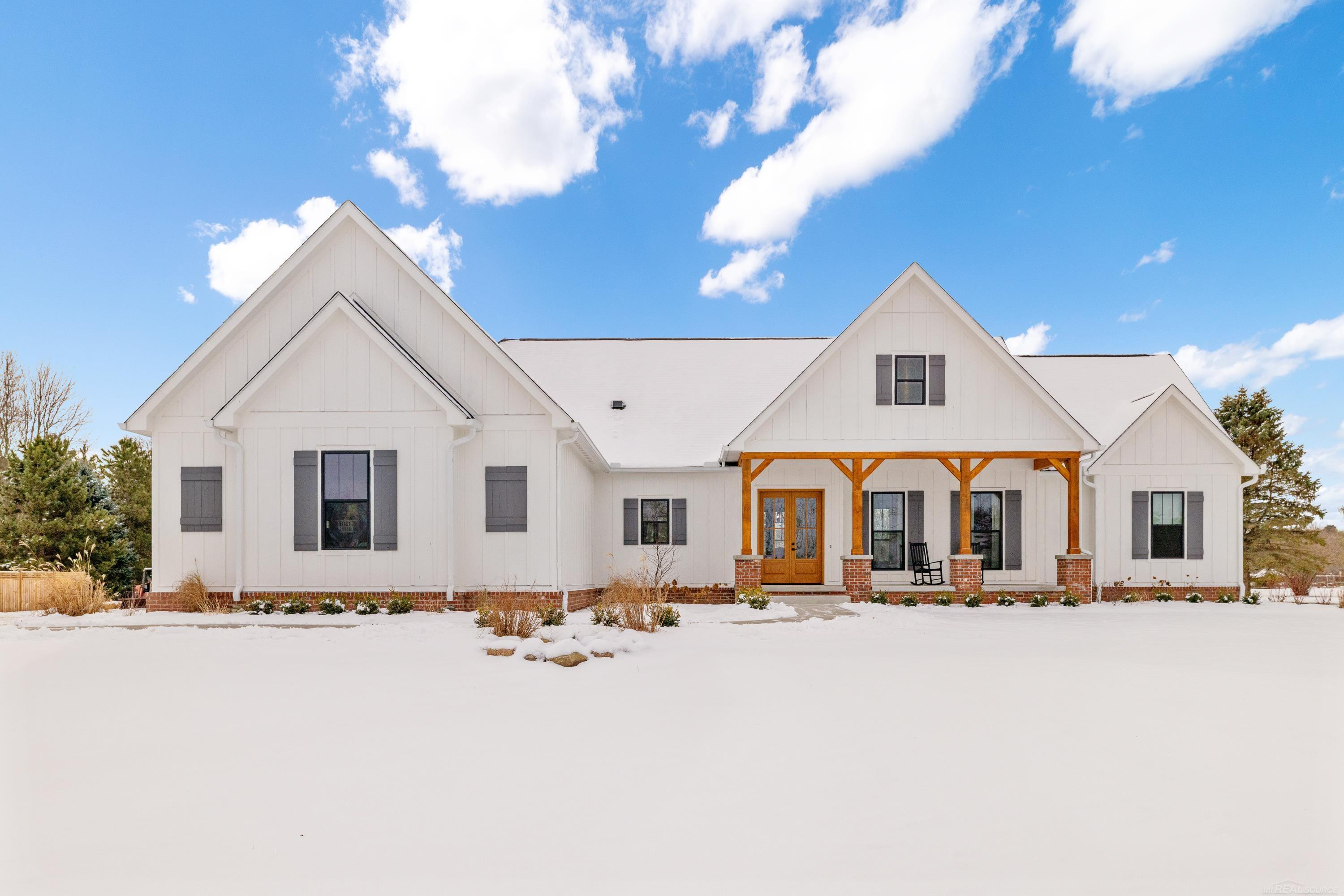 21572 34 Mile Road, MI — front exterior