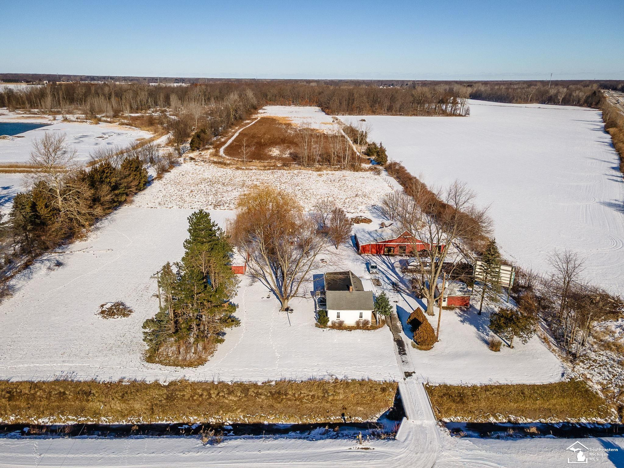 16246 Morocco Road, Petersburg, MI 49270 — front exterior