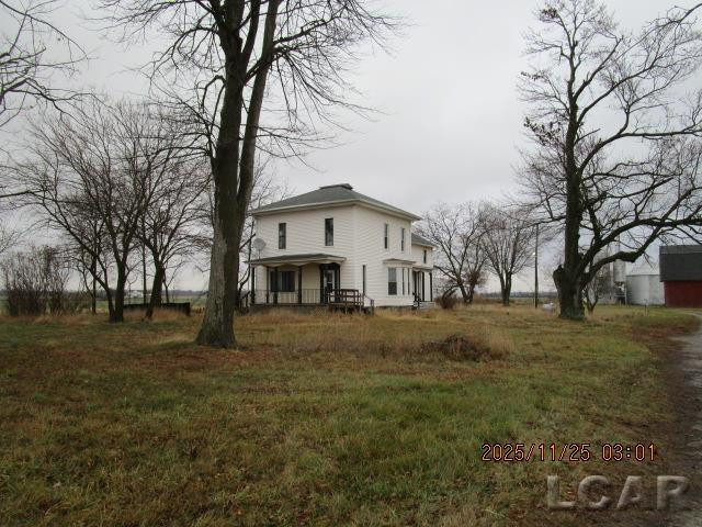 9852 Mills Macon Highway, Tecumseh, MI 49286 — front exterior