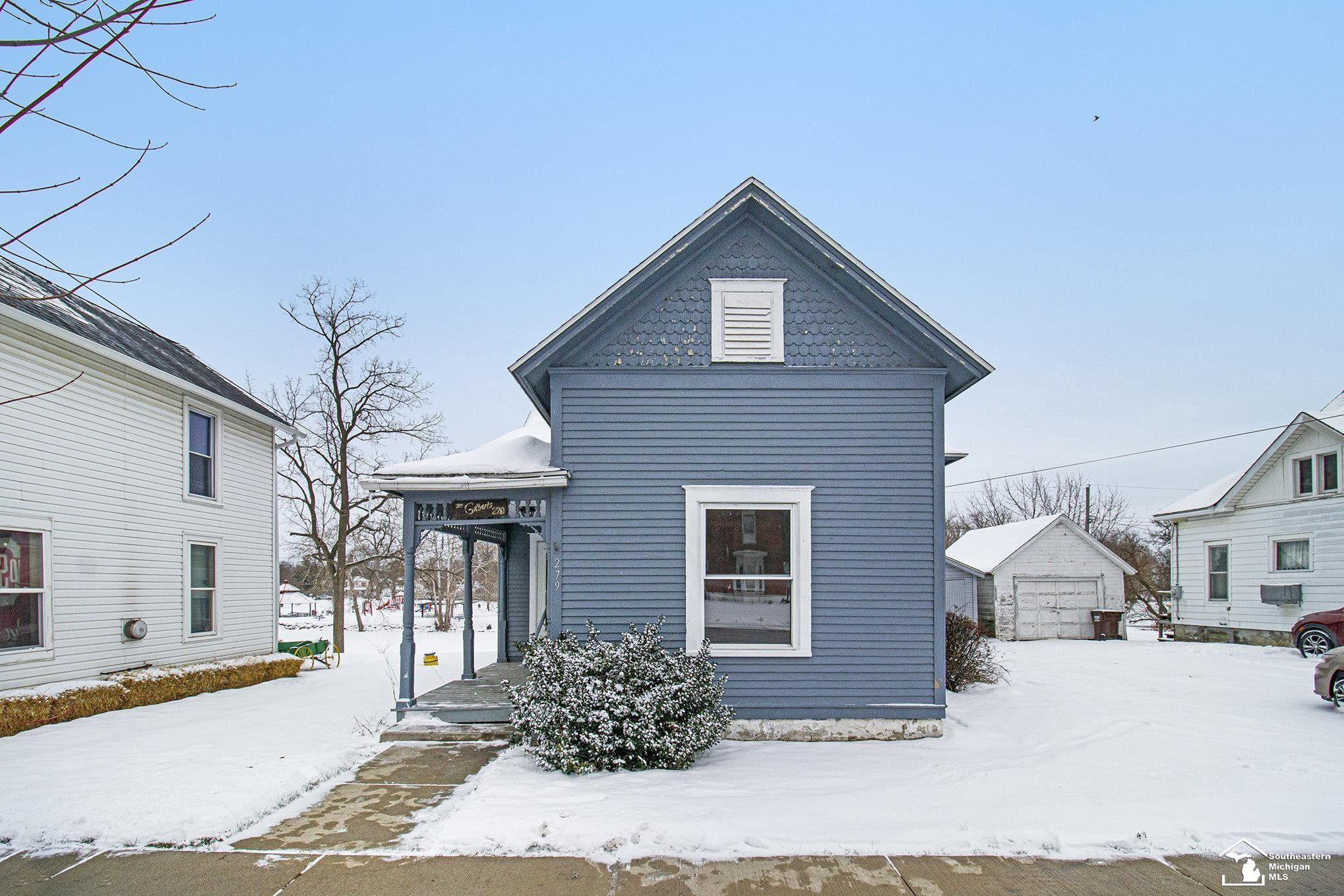 279 Riley Street, Dundee, MI 48131 — front exterior