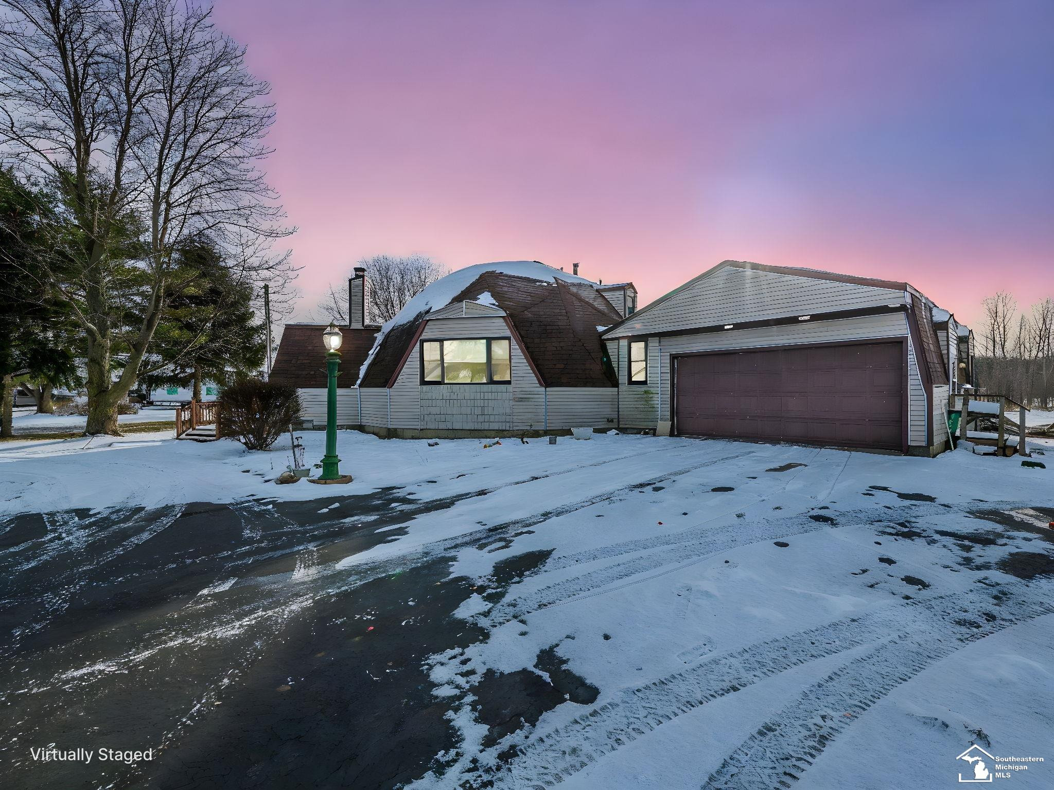 7033 Todd Road, Ida, MI 48140 — front exterior