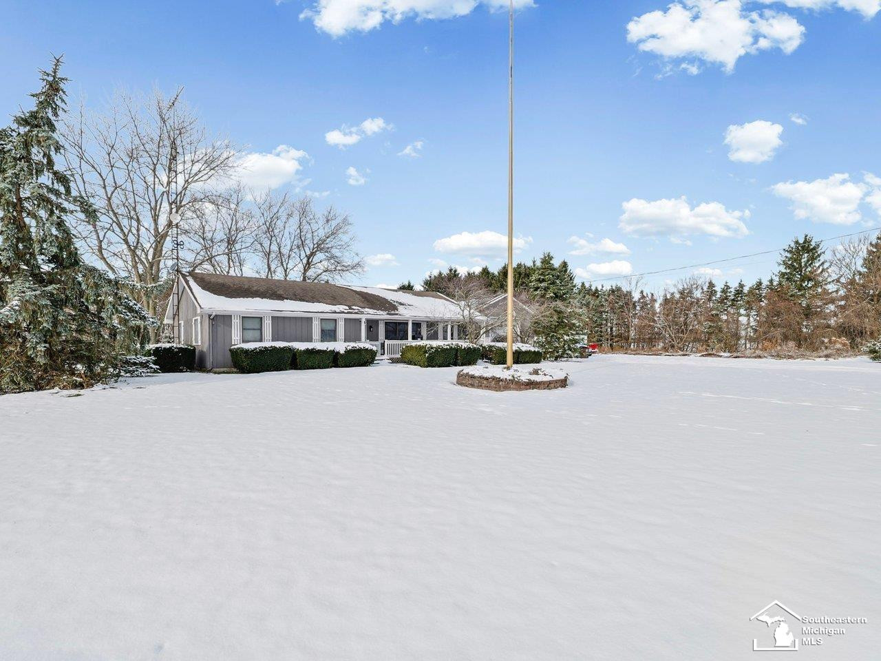 7011 Clark Road, MI 49267 — front exterior