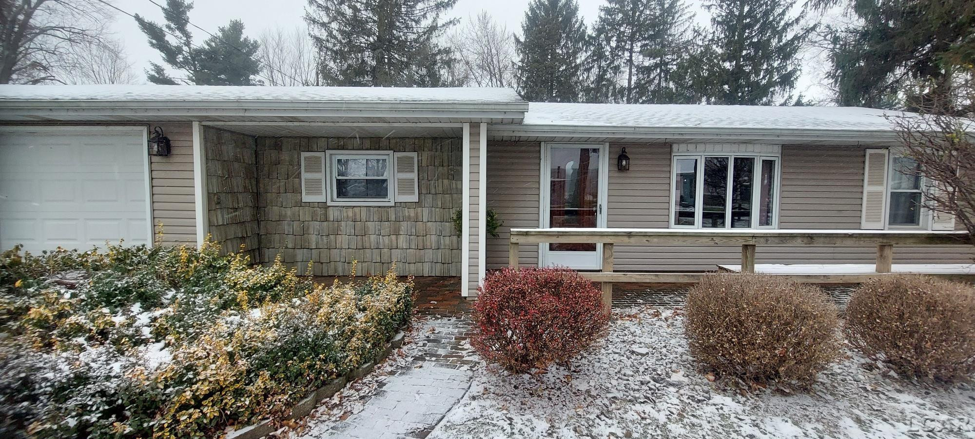 3888 KAISER Road, Tecumseh, MI 49286 — front exterior